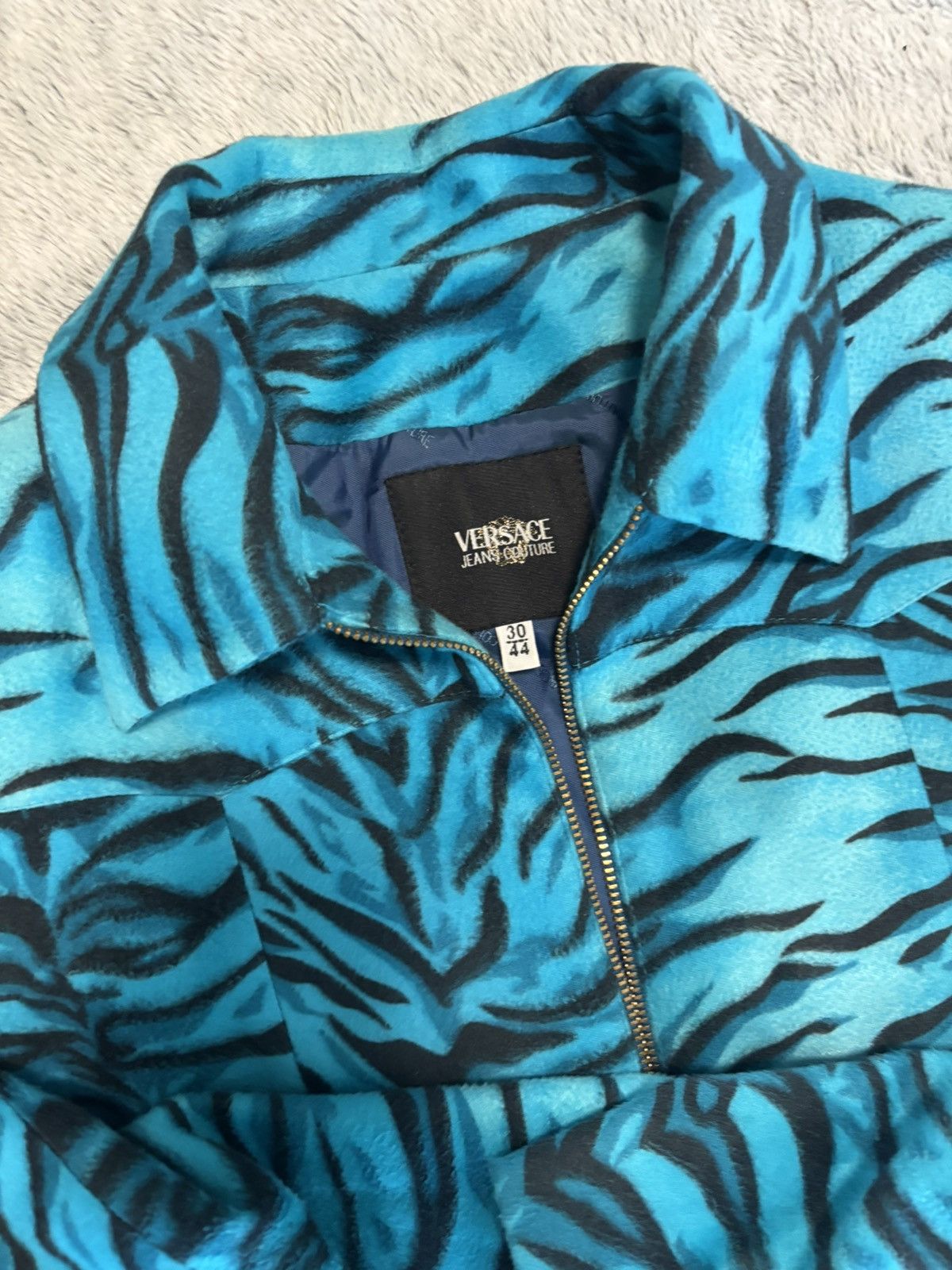 Versace Jeans Couture 90‘s Versace Jeans Couture Animal Print Size XS / US 0-2 / IT 36-38 - 2 Thumbnail