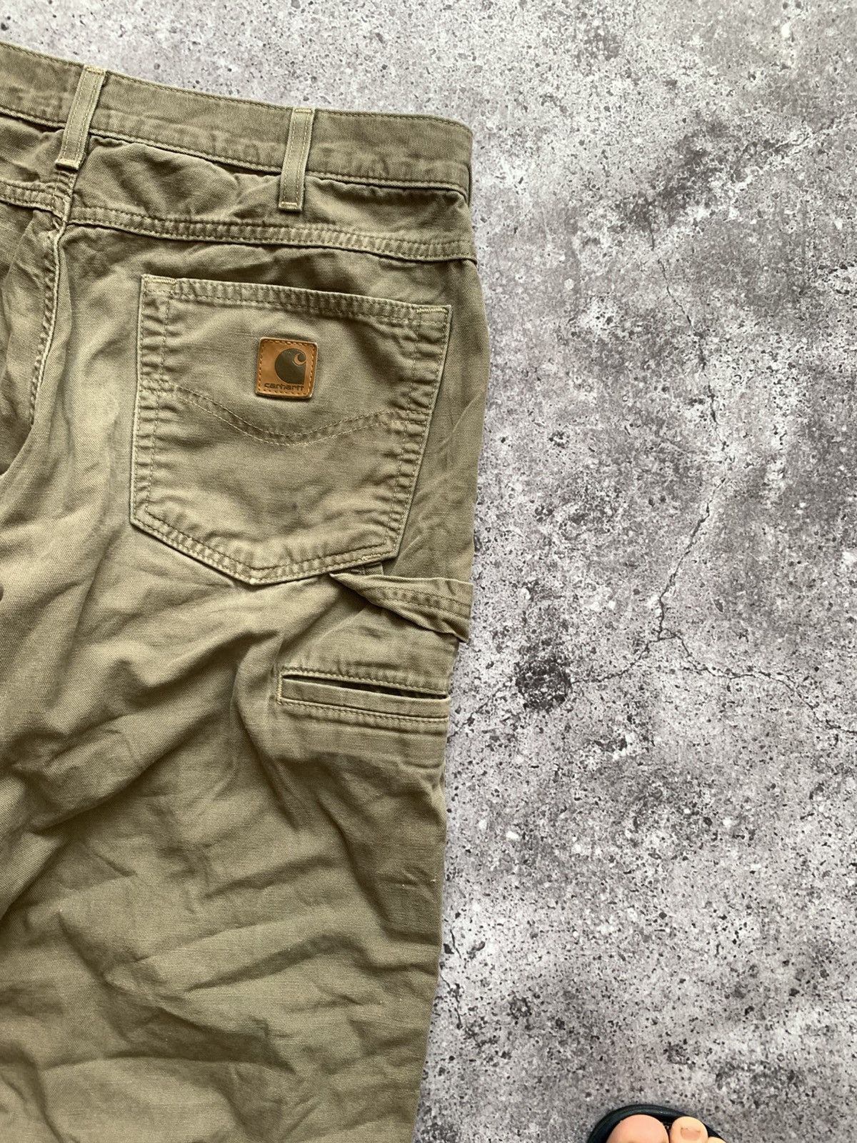 Carhartt 🔥Vintage Carhartt Distressed Work Carpenter Pants Size US 30 / EU 46 - 4 Thumbnail