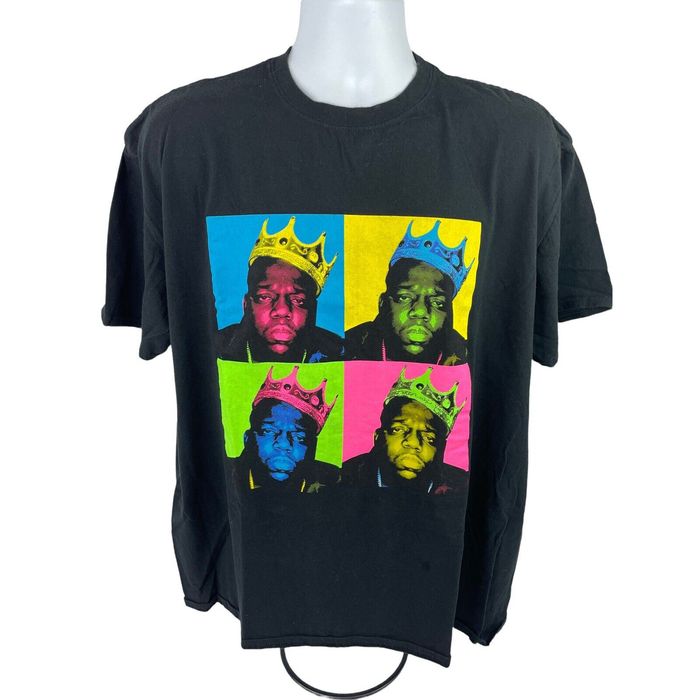 THE NOTORIUS BIG Band T-shirt, Men's Size M cotton black type Vintage Second Hand