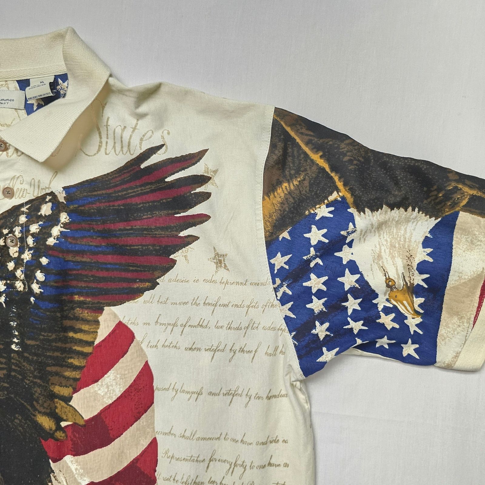 Other American Flag Polo Shirt Large Flag We The People Polo USA Size US XL / EU 56 / 4 - 3 Thumbnail