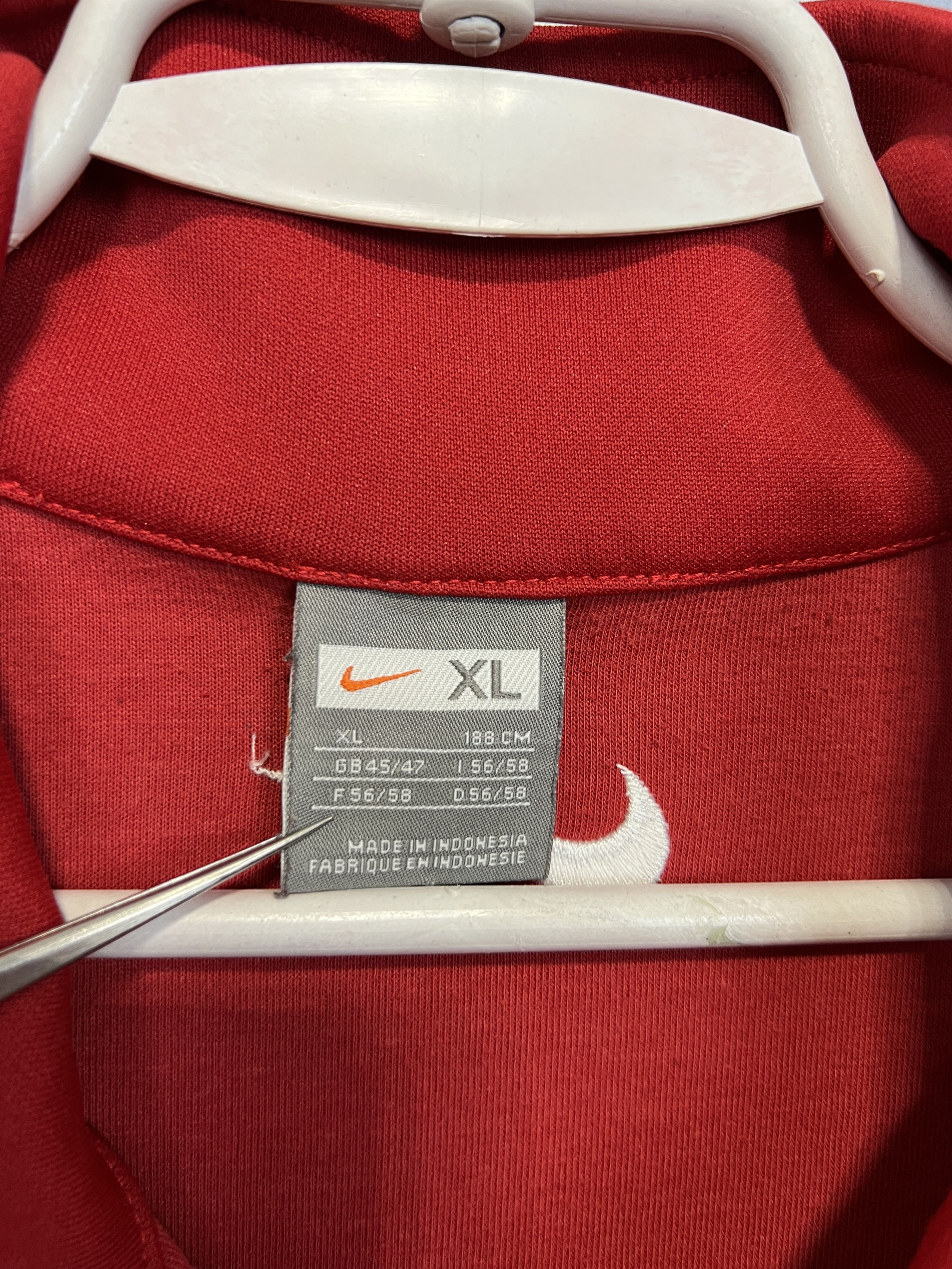Nike Vintage Poland Football Jacket Soccer Track Top National Size US XL / EU 56 / 4 - 6 Thumbnail