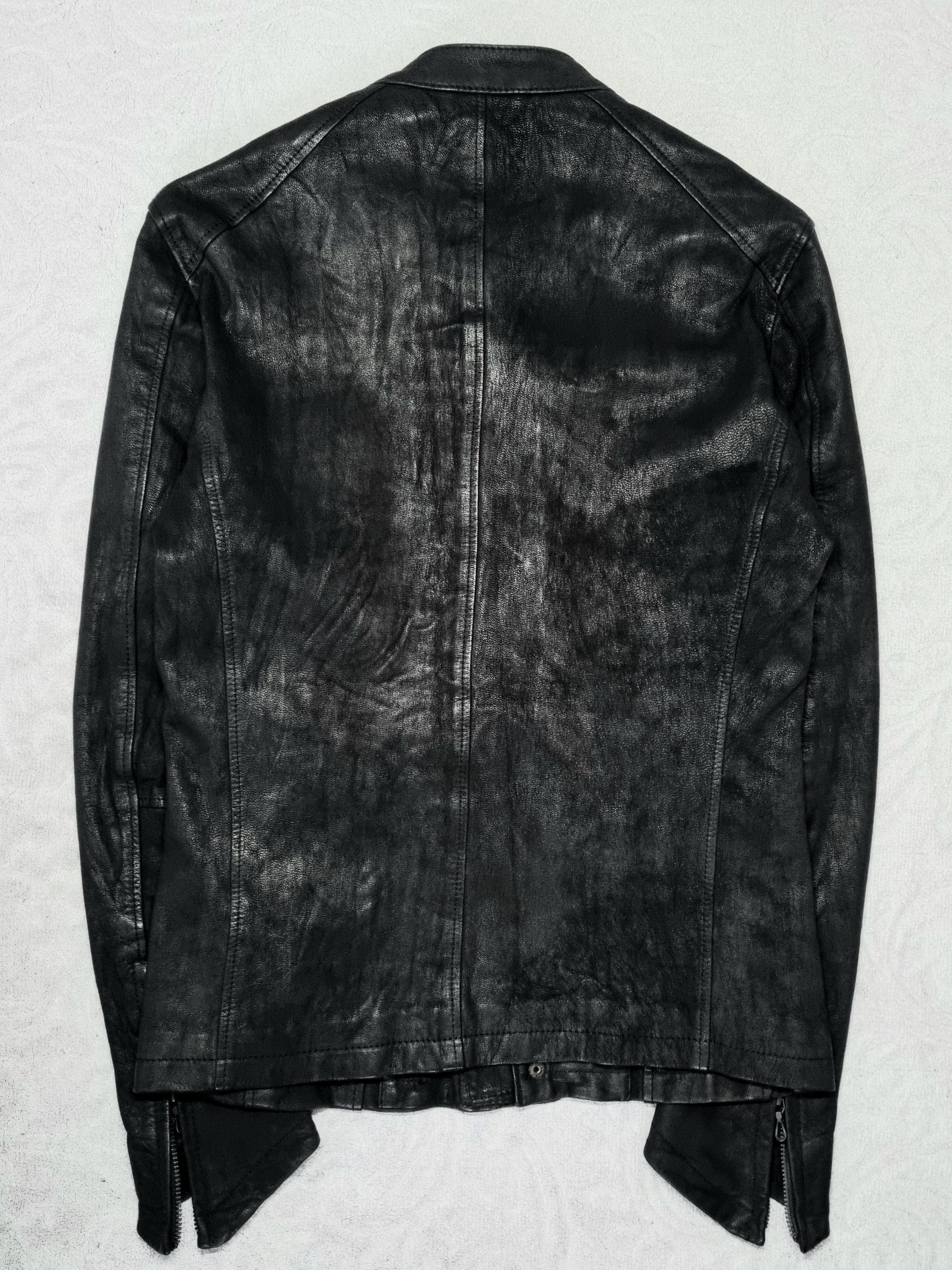 Tornado Mart Tornado Mart Blistered Goatskin Leather Jacket Size US S / EU 44-46 / 1 - 5 Thumbnail