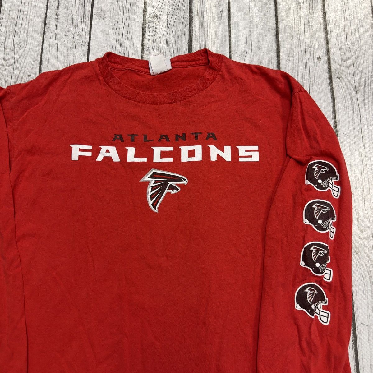 NFL × Vintage Vintage Atlanta Falcons long sleeve tee Size US L / EU 52-54 / 3 - 3 Thumbnail