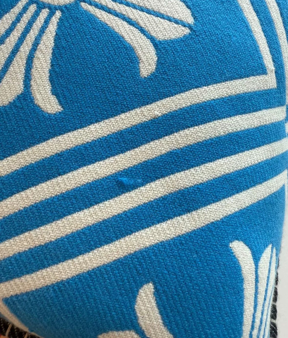 Chrome Hearts Blue cross cashmere pillow large Size ONE SIZE - 4 Thumbnail