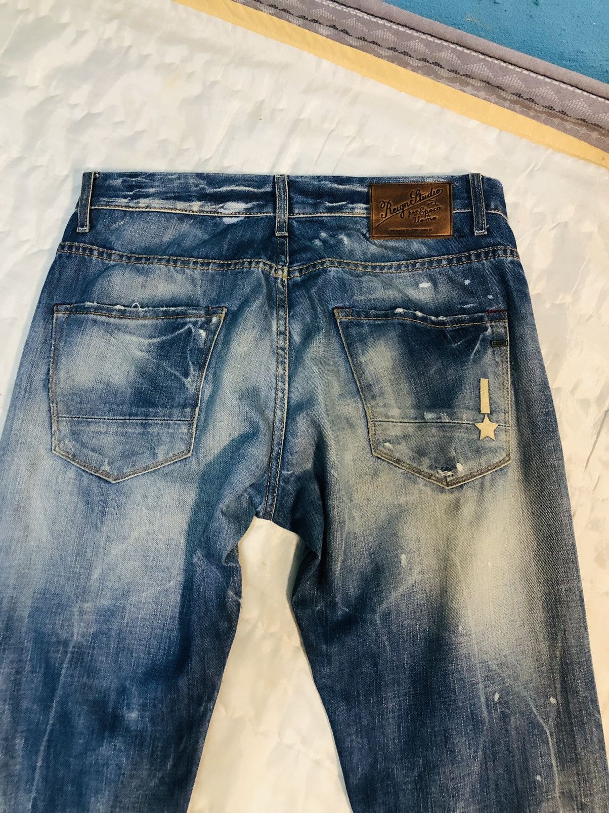 Reign + Storm × Vintage Reign Studio Distressed Denim (3) Size US 30 / EU 46 - 11 Thumbnail