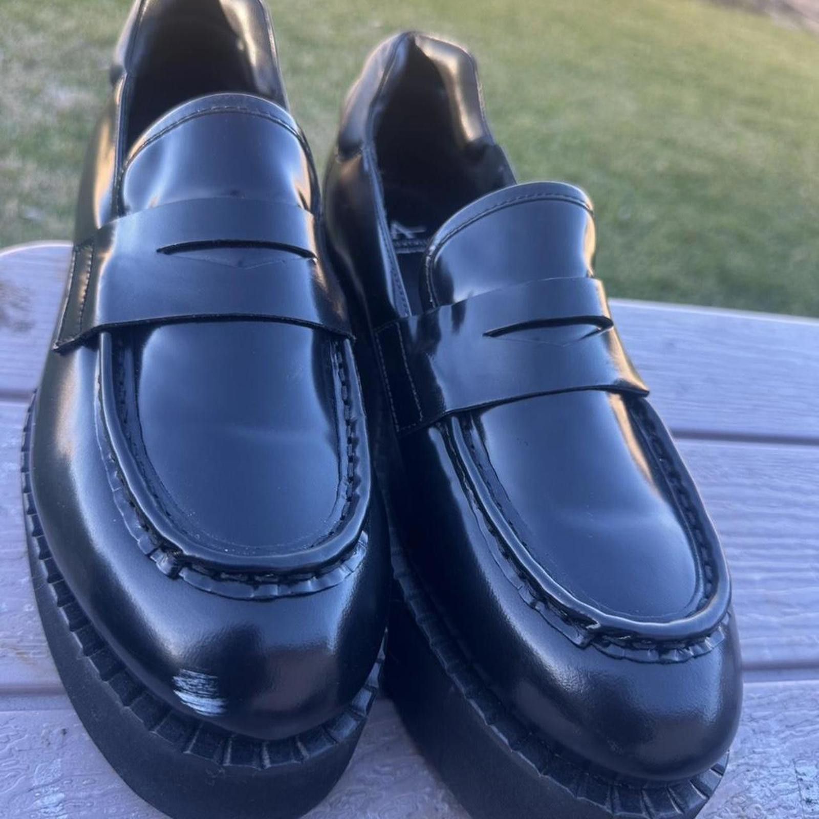 Aquatalia Black leather loafers with a retro vibe #90s #preppy Size US 9.5 / IT 39.5 - 1 Thumbnail