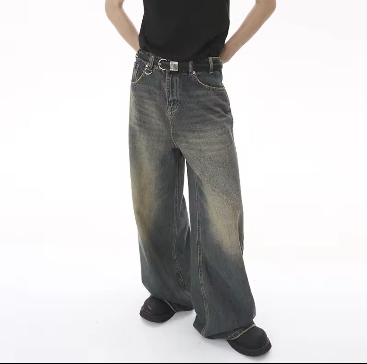 Other Straight Loose Jeans Pants Size US 30 / EU 46 - 1 Thumbnail