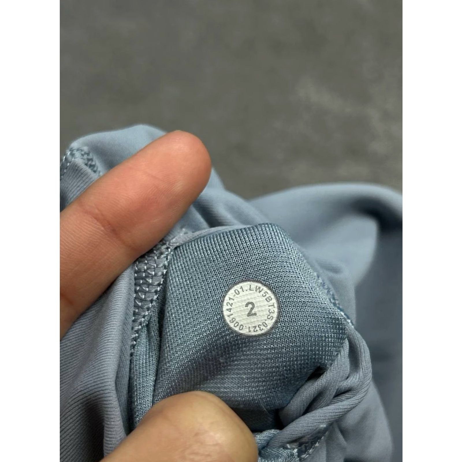Lululemon Lululemon Wunder Train Leggings Women 2 Gray Mid Rise Logo Stretch Athletic Yoga Size 26" / US 2 / IT 38 - 6 Thumbnail