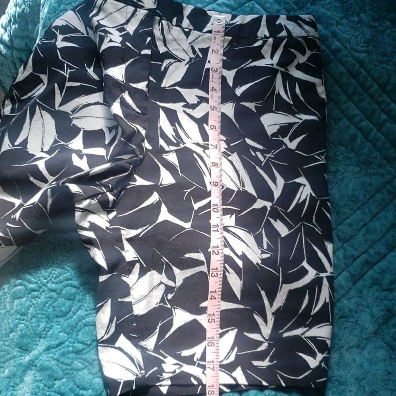 The Unbranded Brand MARIO SERRANI Short Black and White With Pockets Size 12 Size 22" - 4 Thumbnail