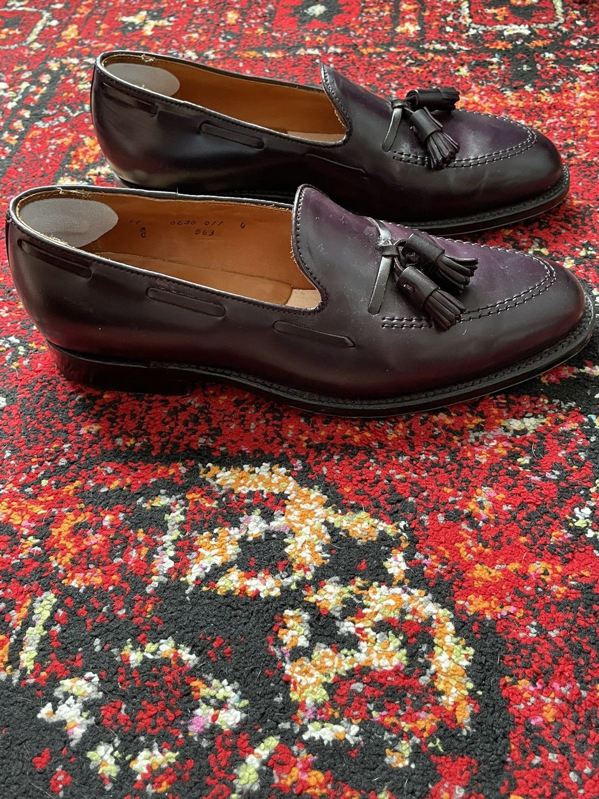Alden Tassal Mocc Cordovan Size US 11 / EU 44 - 6 Thumbnail