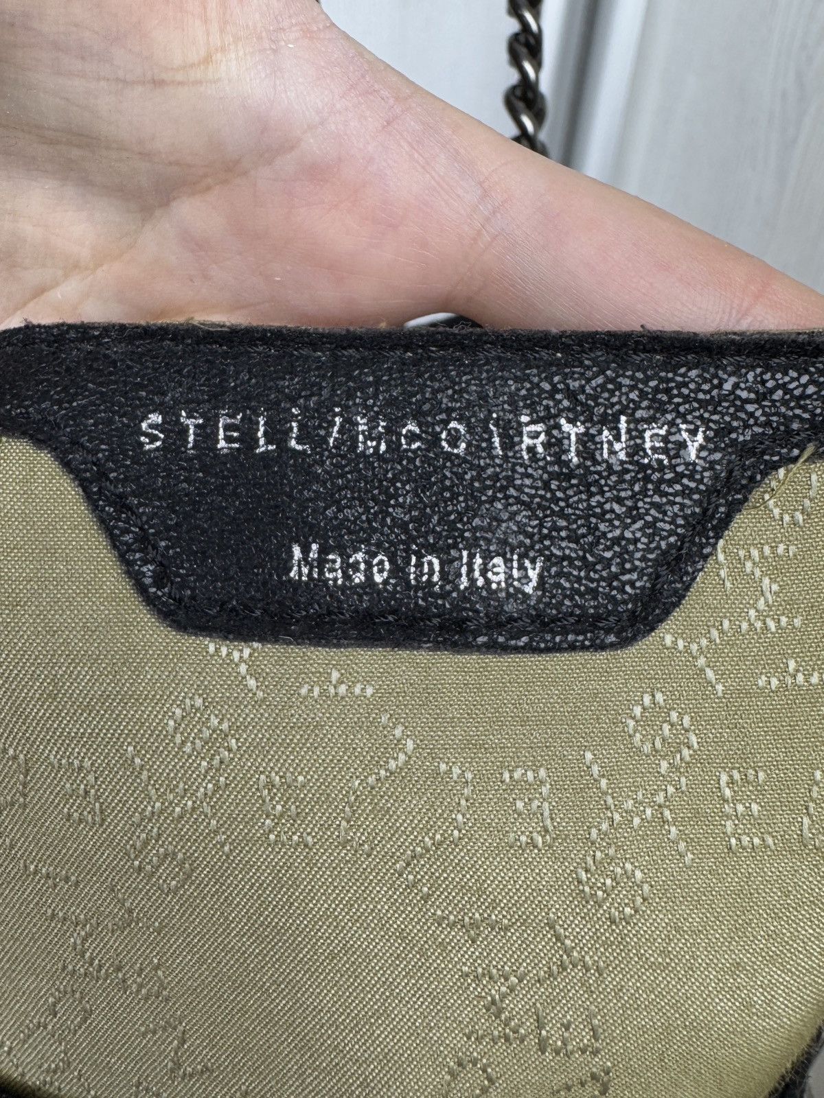 Stella McCartney STELLA MCCARTNEY Shaggy Deer Falabella Messenger Black Bag Size ONE SIZE - 9 Thumbnail