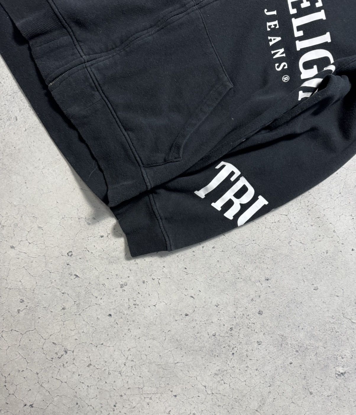 True Religion True Religion Monogram Full Zip Hoodie Black Size US L / EU 52-54 / 3 - 3 Thumbnail
