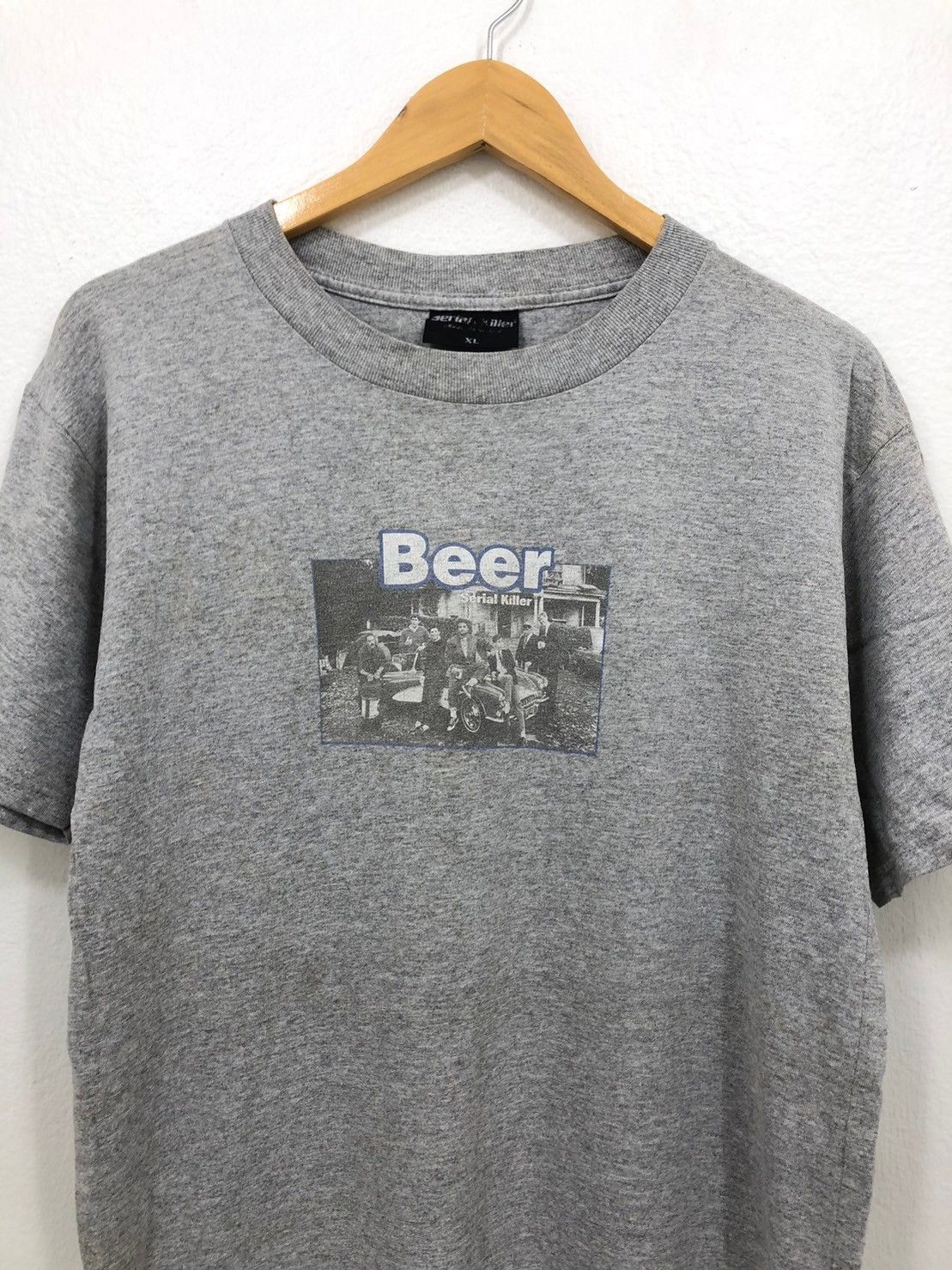 Vintage Serial Killer Beer Shirt Change Size wts01