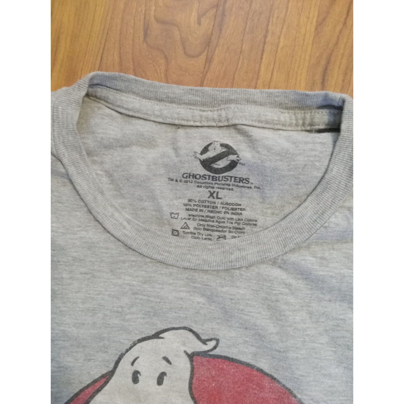 Vintage VINTAGE Ghostbusters Shirt XL Men Gray 46" x 27" 2012 Columbia Pictures T-Shirt Size US XL / EU 56 / 4 - 3 Thumbnail