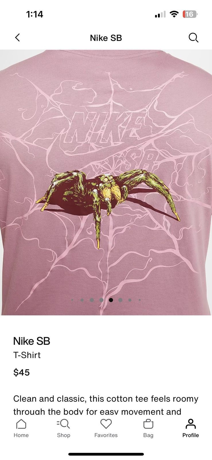 Nike Nike SB glows in the dark limited halloween spider shirt Size US XS / EU 42 / 0 - 2 Thumbnail