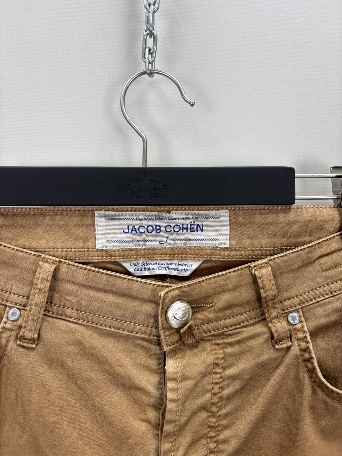 Jacob Cohen Mens pants Jacob Cohen Size 32 Color Brown Size US 32 / EU 48 - 5 Thumbnail