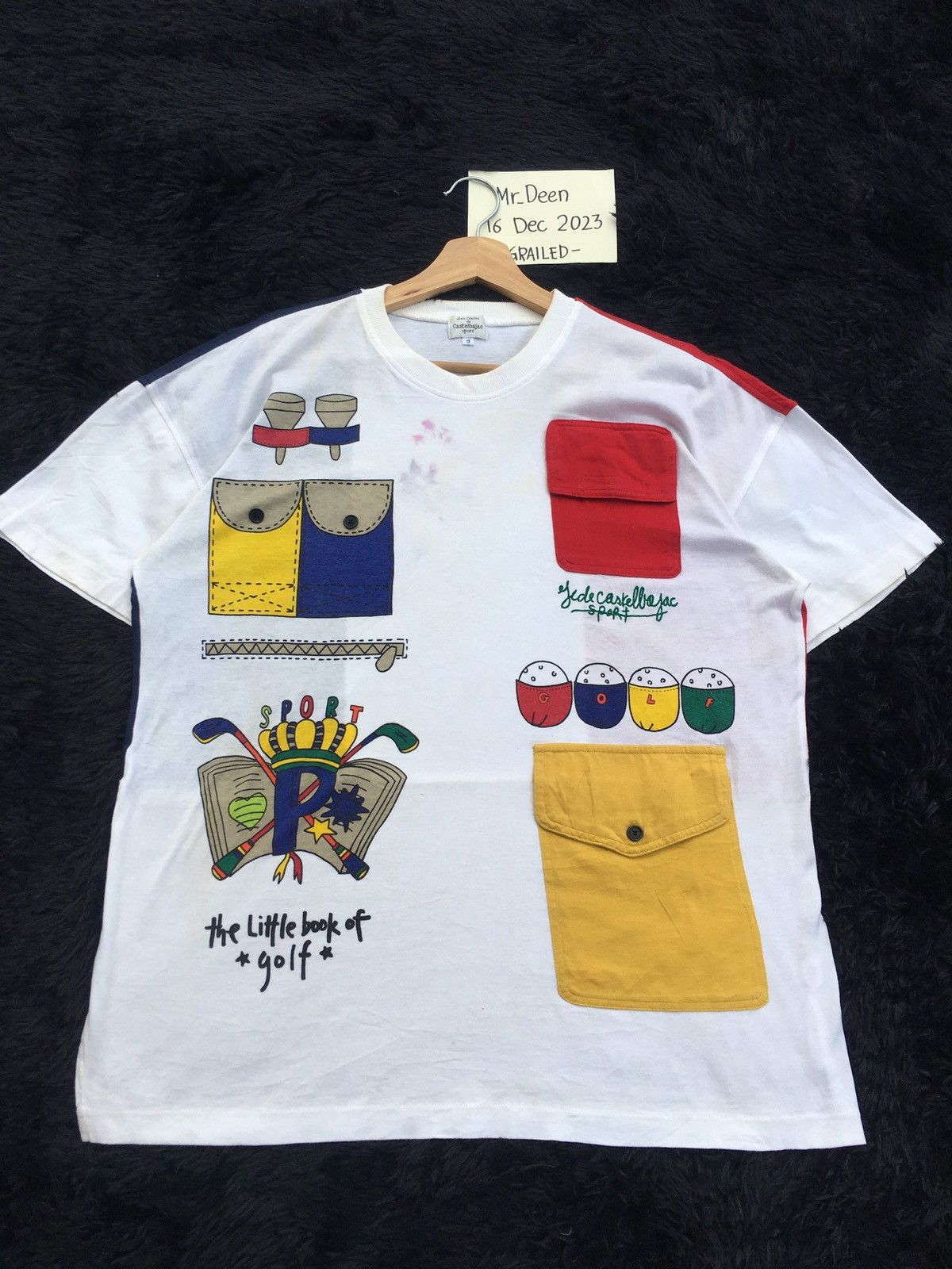 Jean Charles De Castelbajac Rare Vintage Jean Charles del Castelbajac Tshirt Size US L / EU 52-54 / 3 - 4 Thumbnail