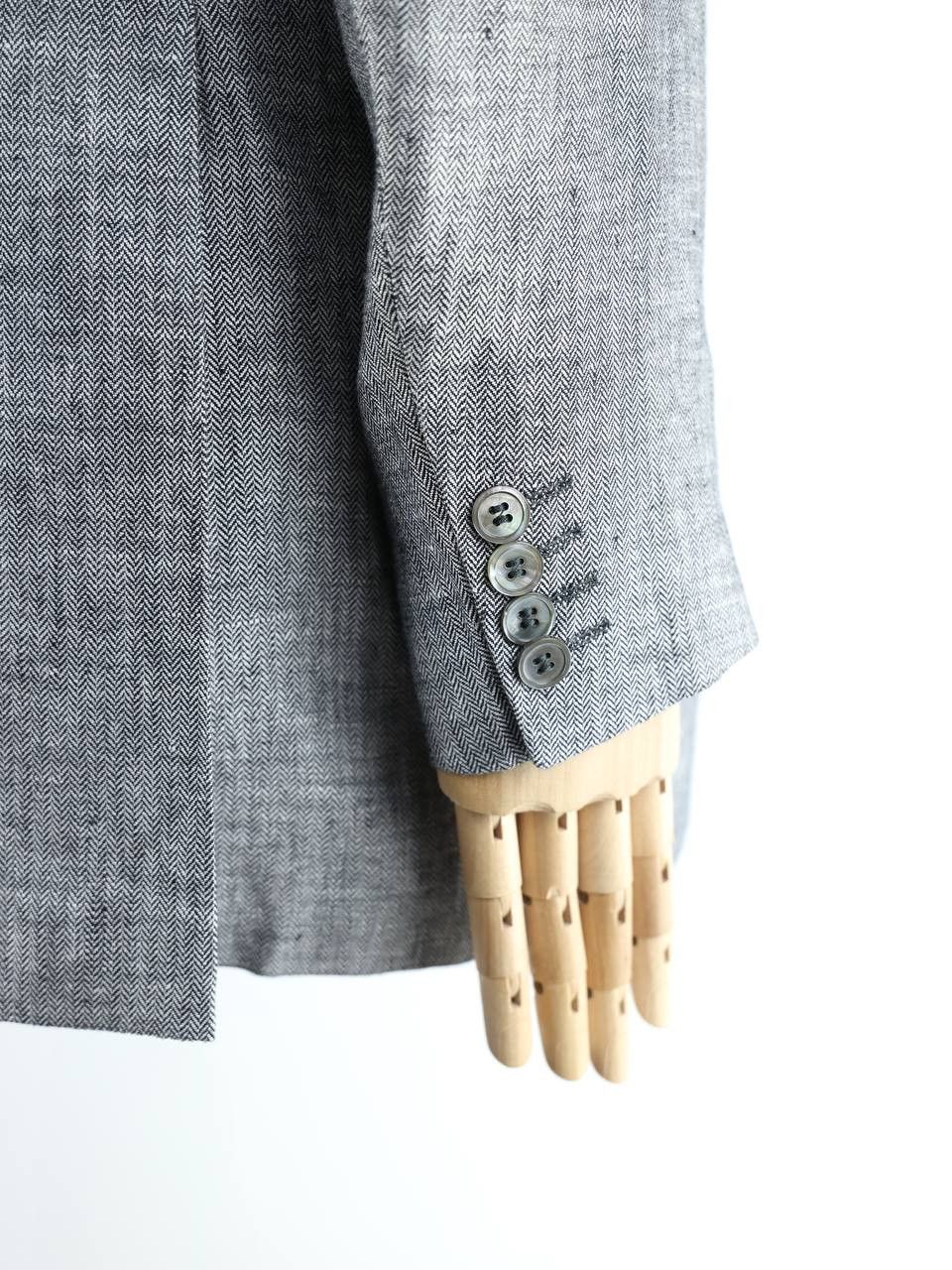 Oscar Jacobson OSCAR JACOBSON Linen blazer Size 50R - 5 Thumbnail