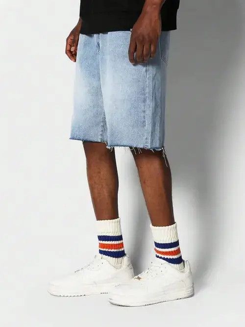 Other Slim Y2k Shorts Jorts Washed RAW Size US 30 / EU 46 - 1 Thumbnail