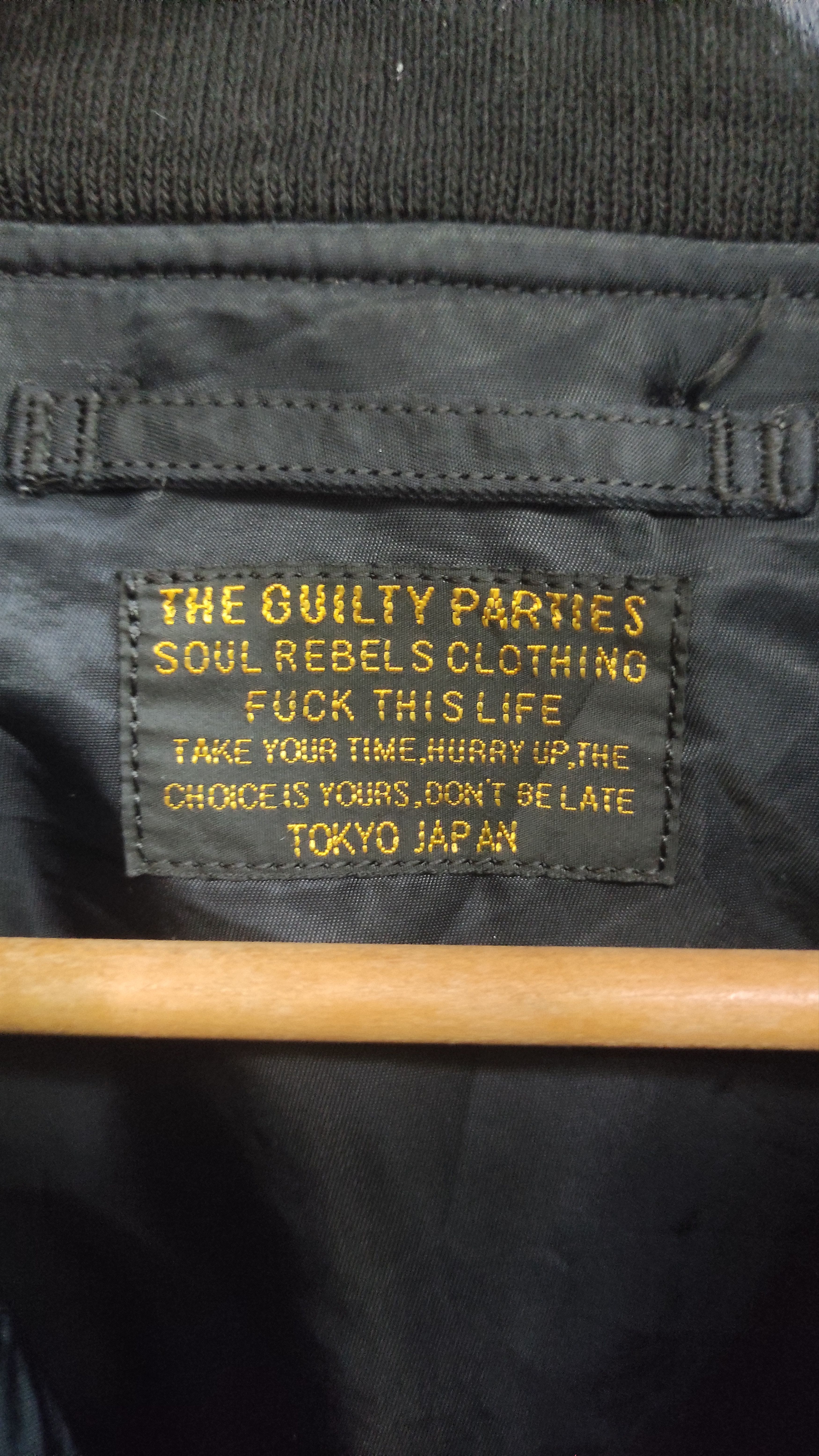 Vintage × Wacko Maria The guilty parties bomber jacket Size US M / EU 48-50 / 2 - 8 Thumbnail