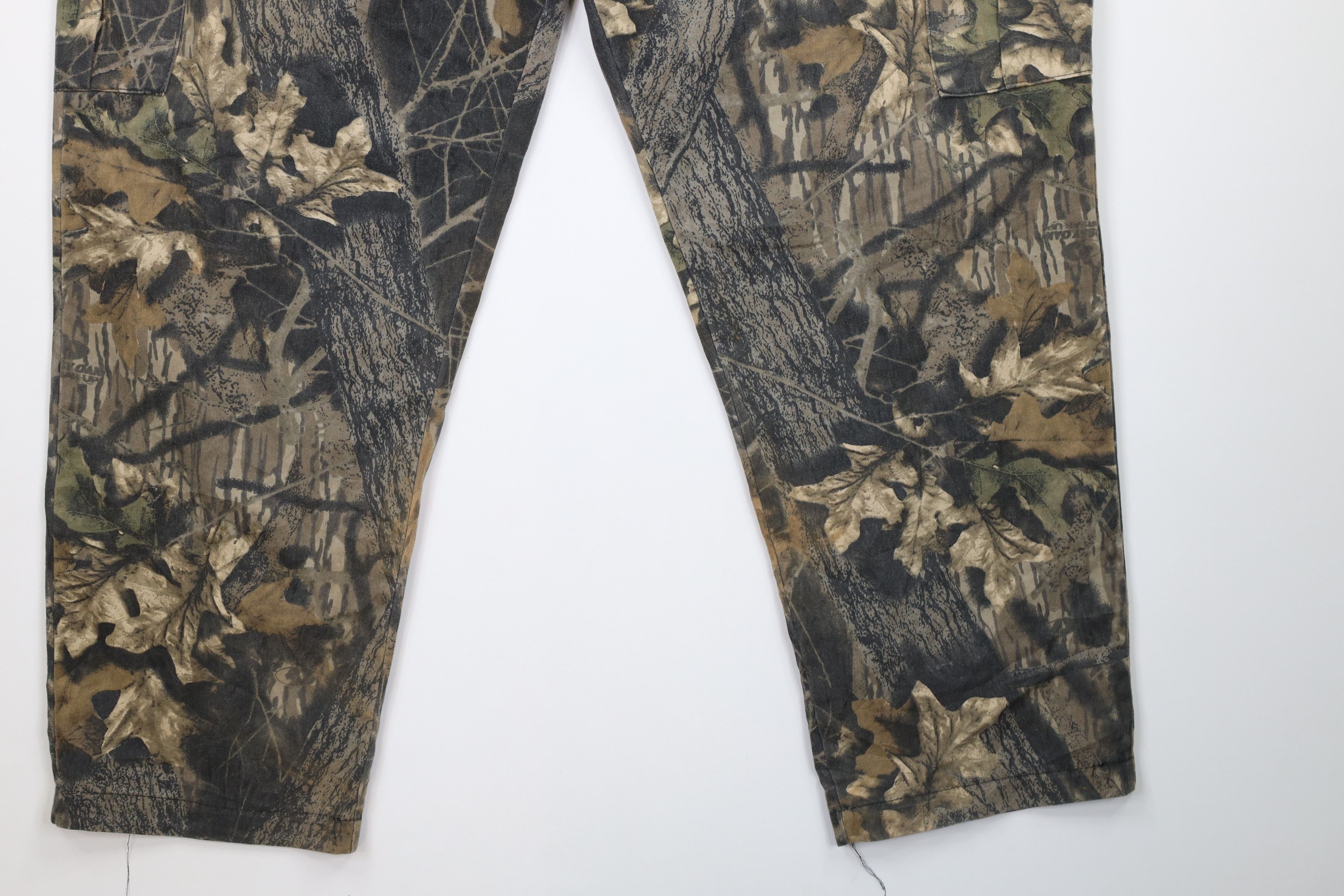 Vintage Vintage 90s Streetwear Camouflage Wide Leg Cargo Pants USA Size US 40 / EU 56 - 4 Thumbnail