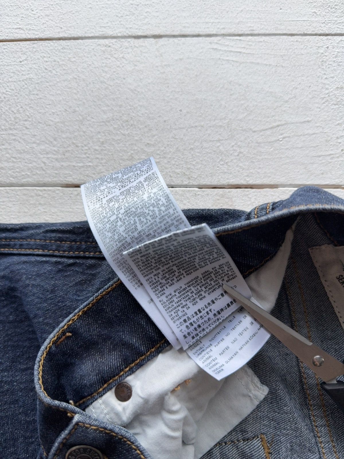 Diesel × Japanese Brand Rare Diesel Industries Slim Distressed Denim Jeans Size US 30 / EU 46 - 16 Thumbnail