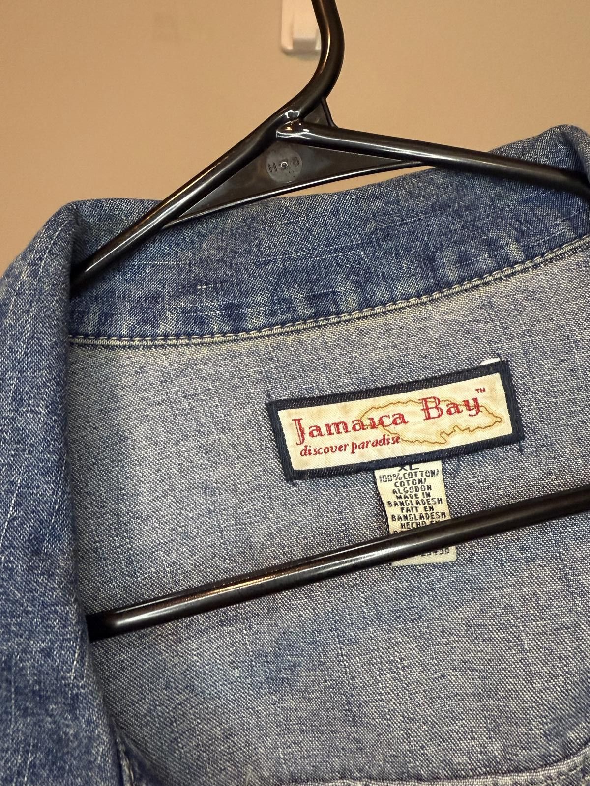 Designer Vintage 90s Denim hunter style Long Jean Jacket Size XL / US 12-14 / IT 48-50 - 4 Thumbnail