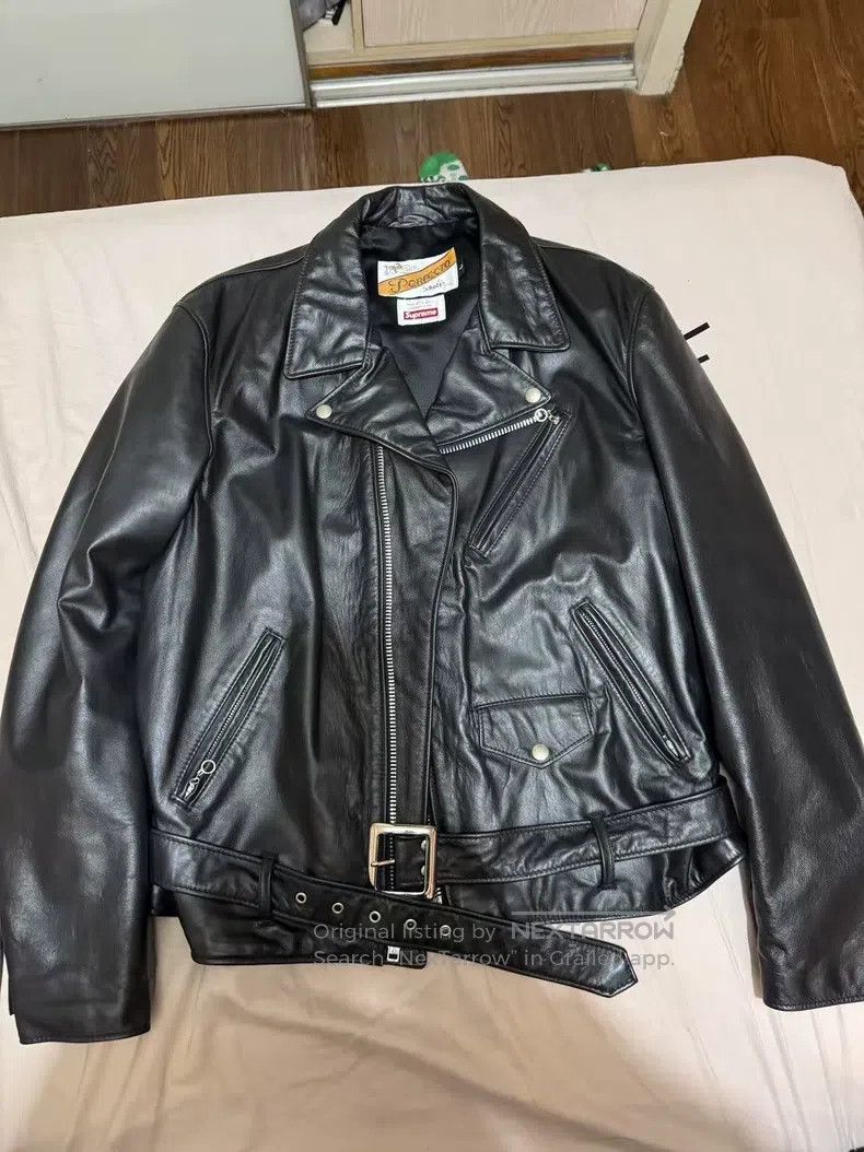 Schott Schott Co-branded leather jacket Size US L / EU 52-54 / 3 - 1 Thumbnail