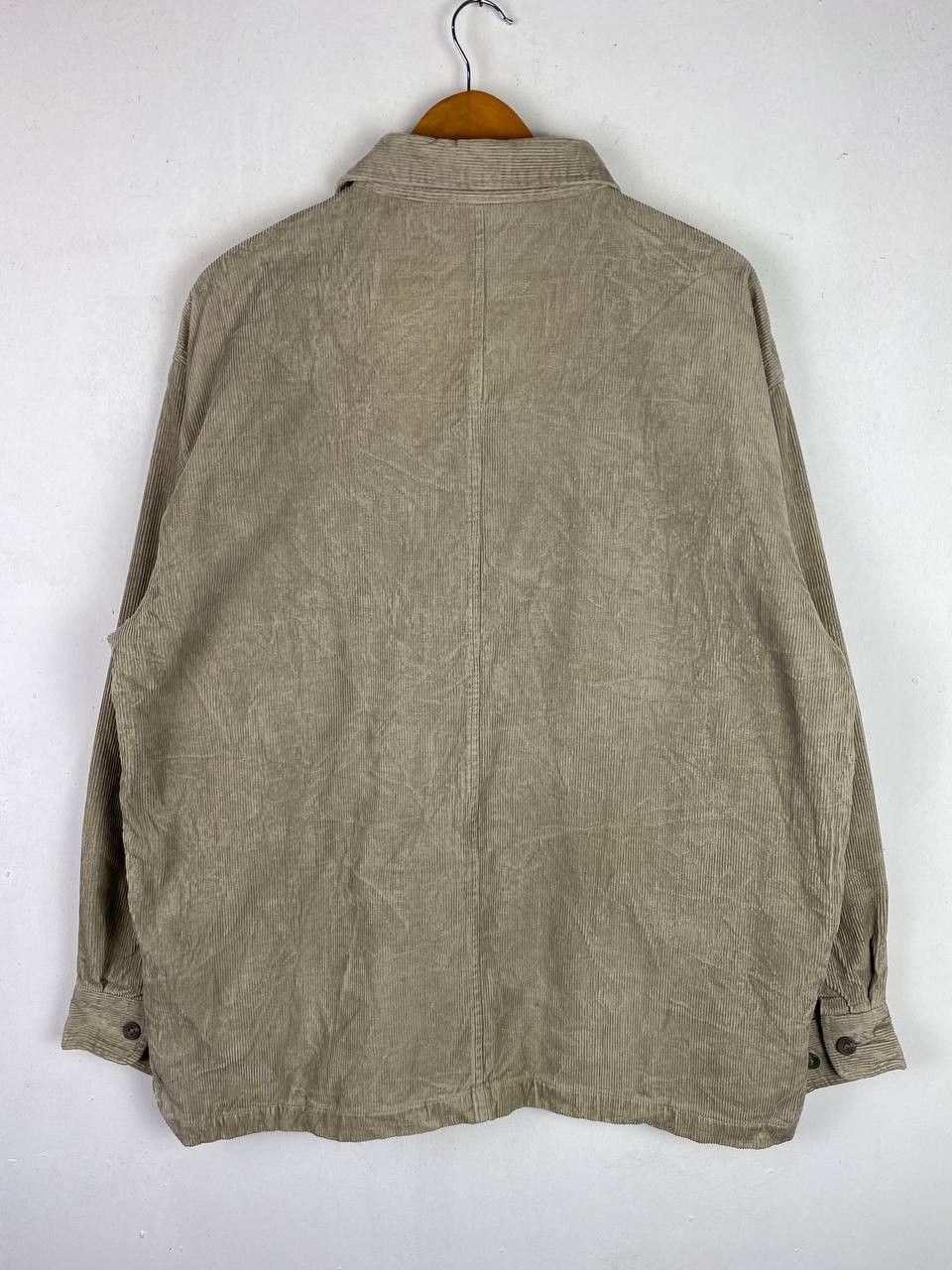 Uniqlo vintage uniqlo corduroy shirt flannel lining Size US L / EU 52-54 / 3 - 9 Thumbnail