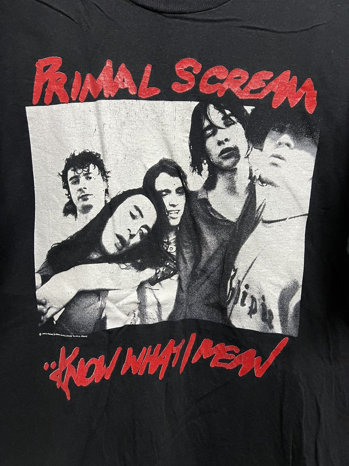 Band Tees × Vintage Vintage 90’s Primal Scream Britpop Band Tee Size US L / EU 52-54 / 3 - 2 Thumbnail