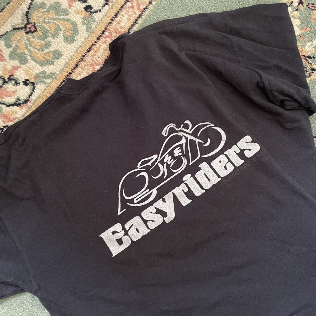 Vintage VINTAGE 1999 EASYRIDERS DOUBLE BIG PRINT MOTORCYCLES T-SHIRT Size US M / EU 48-50 / 2 - 5 Thumbnail