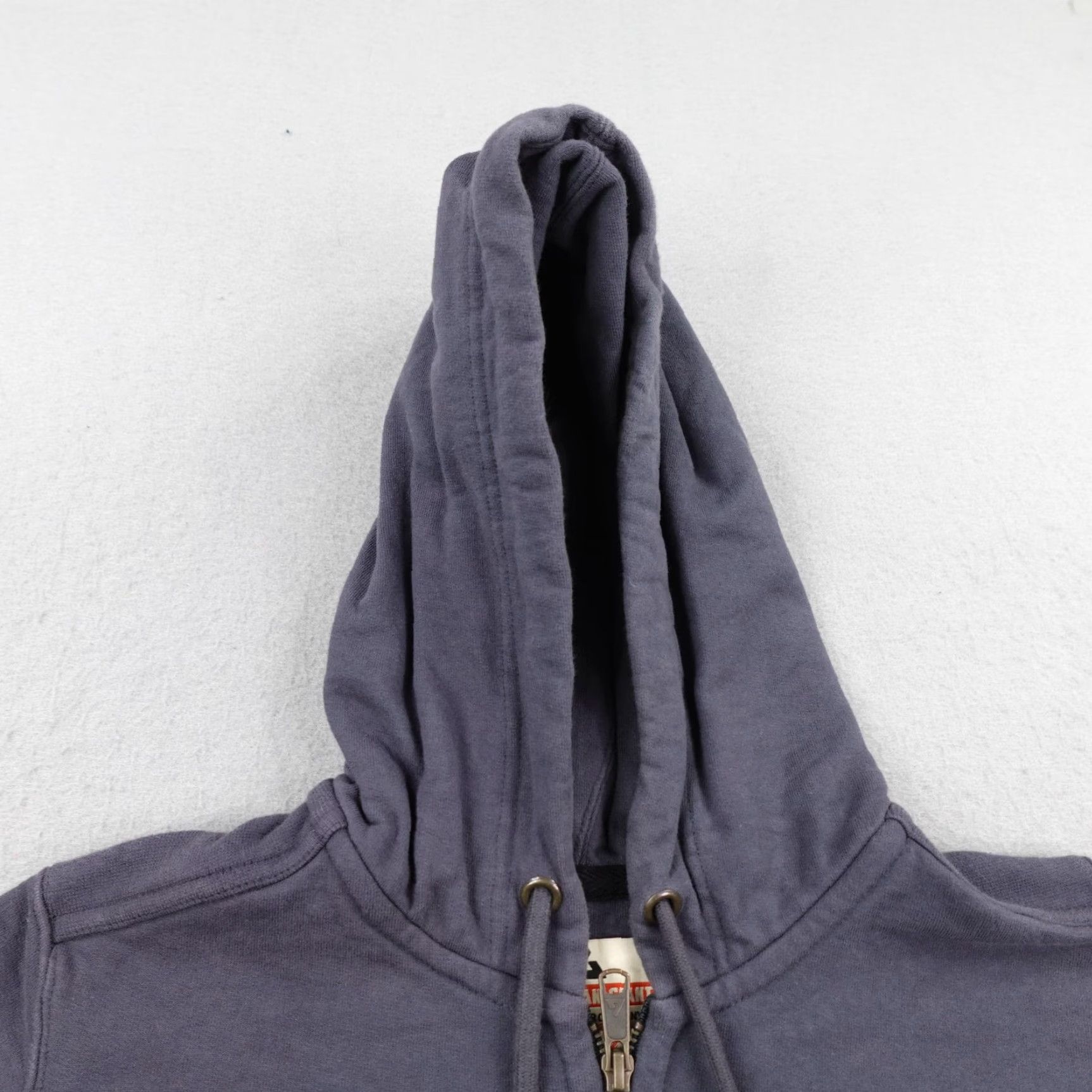 Vintage American Giant Hoodie Womens Medium Gray Zip Up Heavyweight Sweatshirt Made USA Size M / US 6-8 / IT 42-44 - 2 Thumbnail