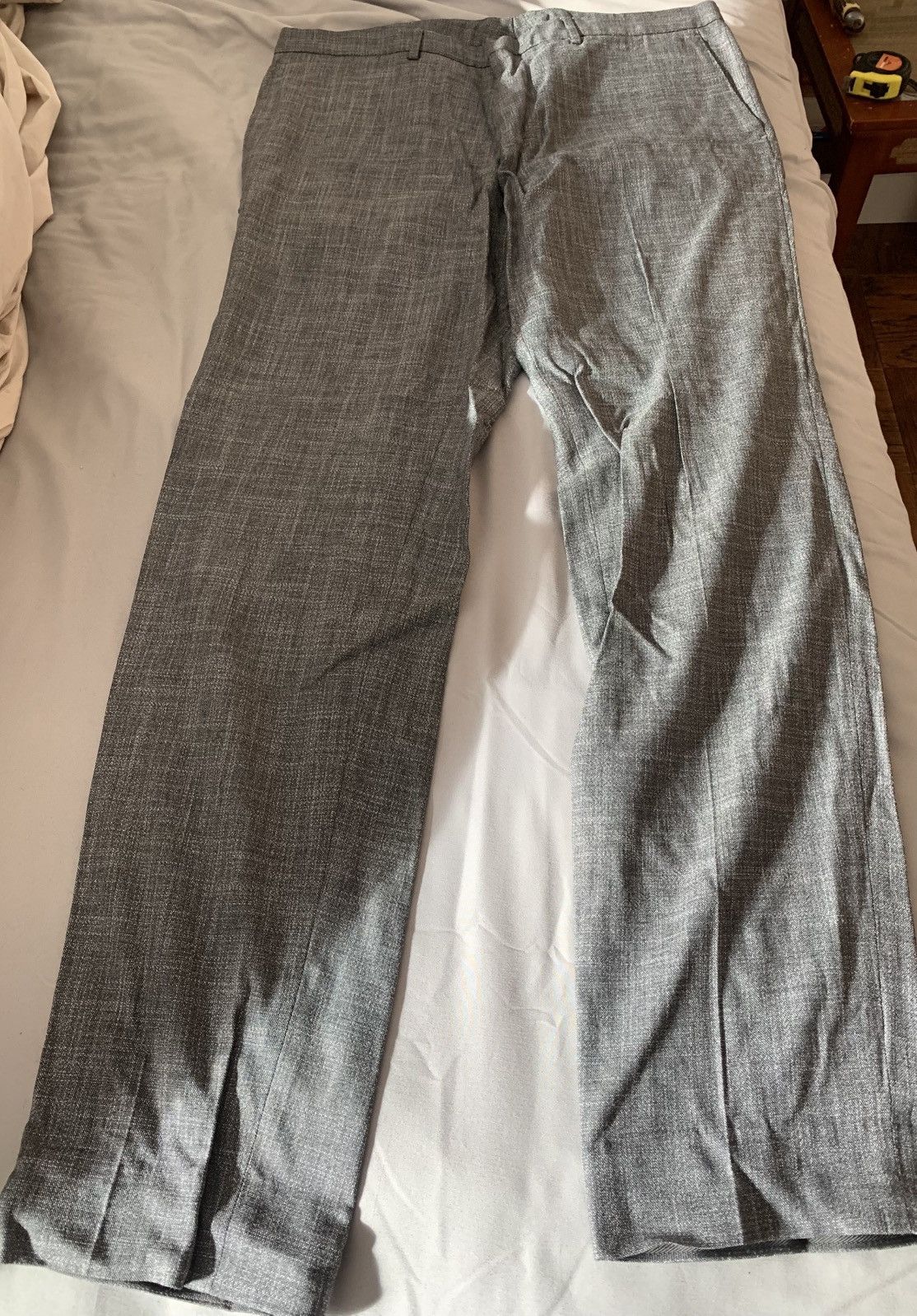 Hugo Boss Hugo Boss Men's Grey Dress Pants 42R Size 42R - 1 Thumbnail