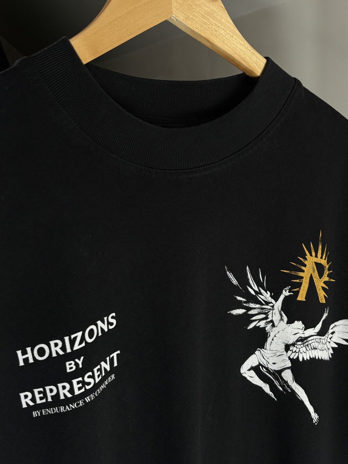 Represent Clo. Represent Clo Icarus Angel Horizons Oversized Tee Size US M / EU 48-50 / 2 - 3 Thumbnail