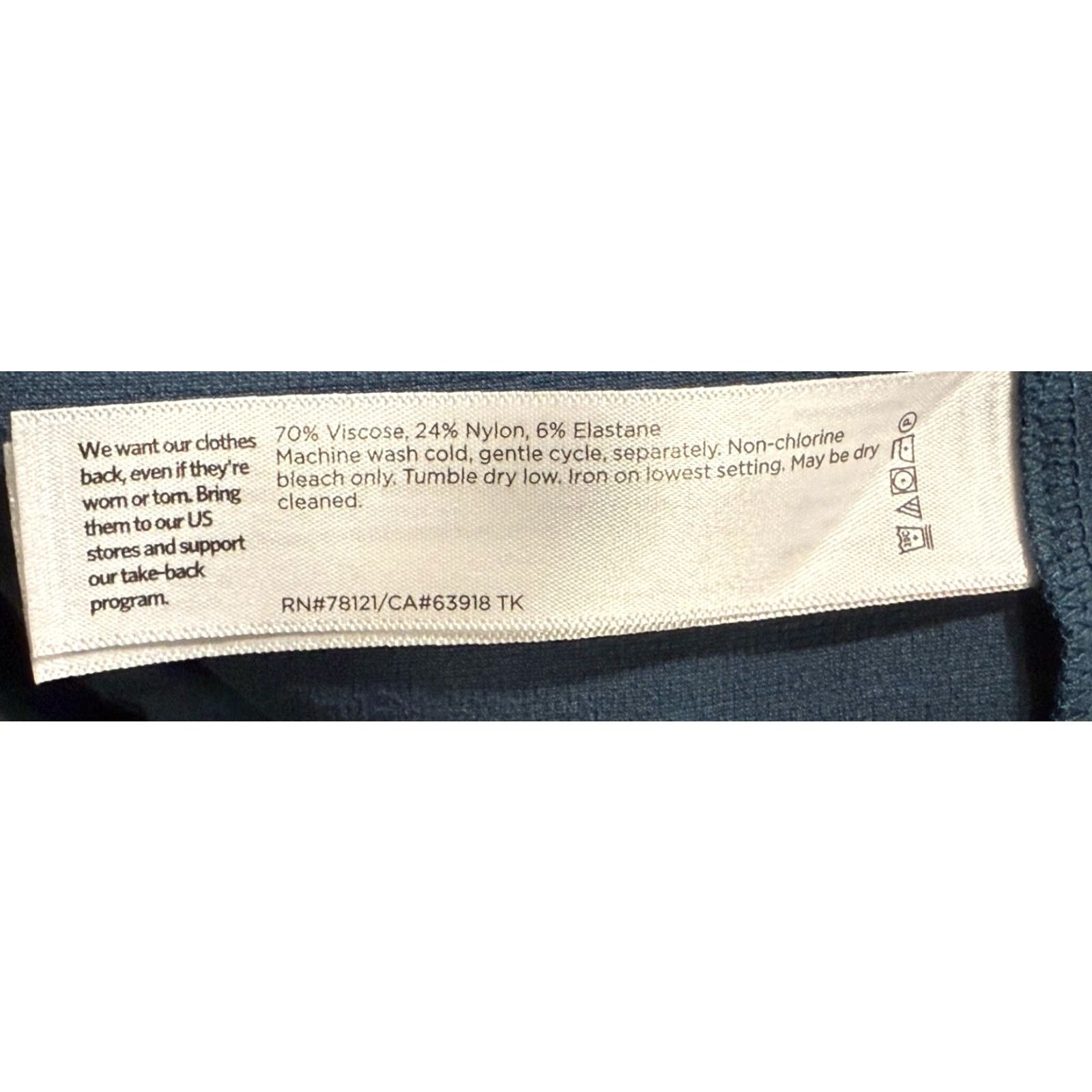 Eileen Fisher VINTAGE Eileen Fisher Women's Ankle Pants Slim Tapered Crepe Stretch Green 2XS Casual Office Size 26" / US 2 / IT 38 - 7 Thumbnail