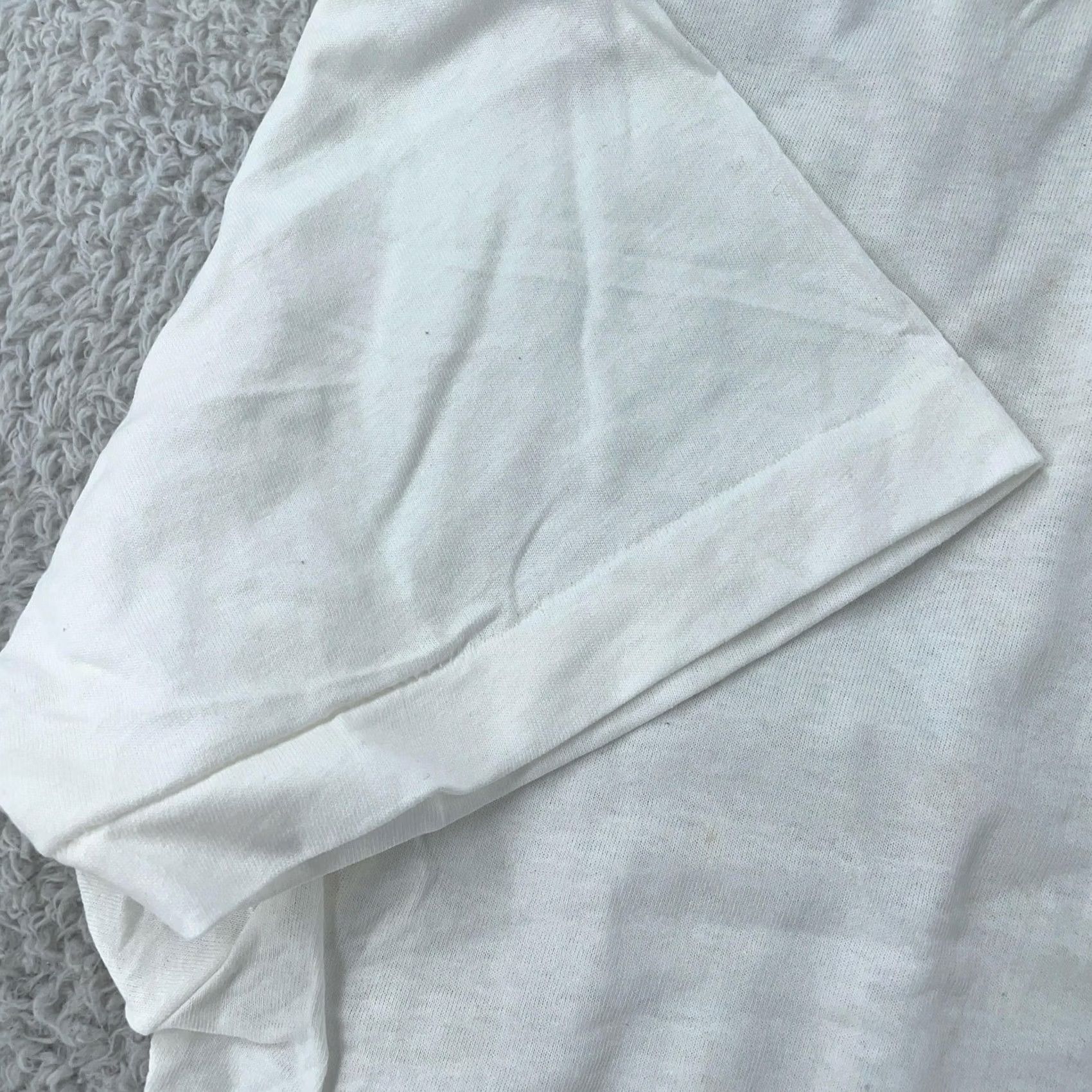 Vintage VINTAGE B.V.D Shirt Mens XS White Cotton Crewneck Short Sleeve Tee Size US XS / EU 42 / 0 - 6 Thumbnail