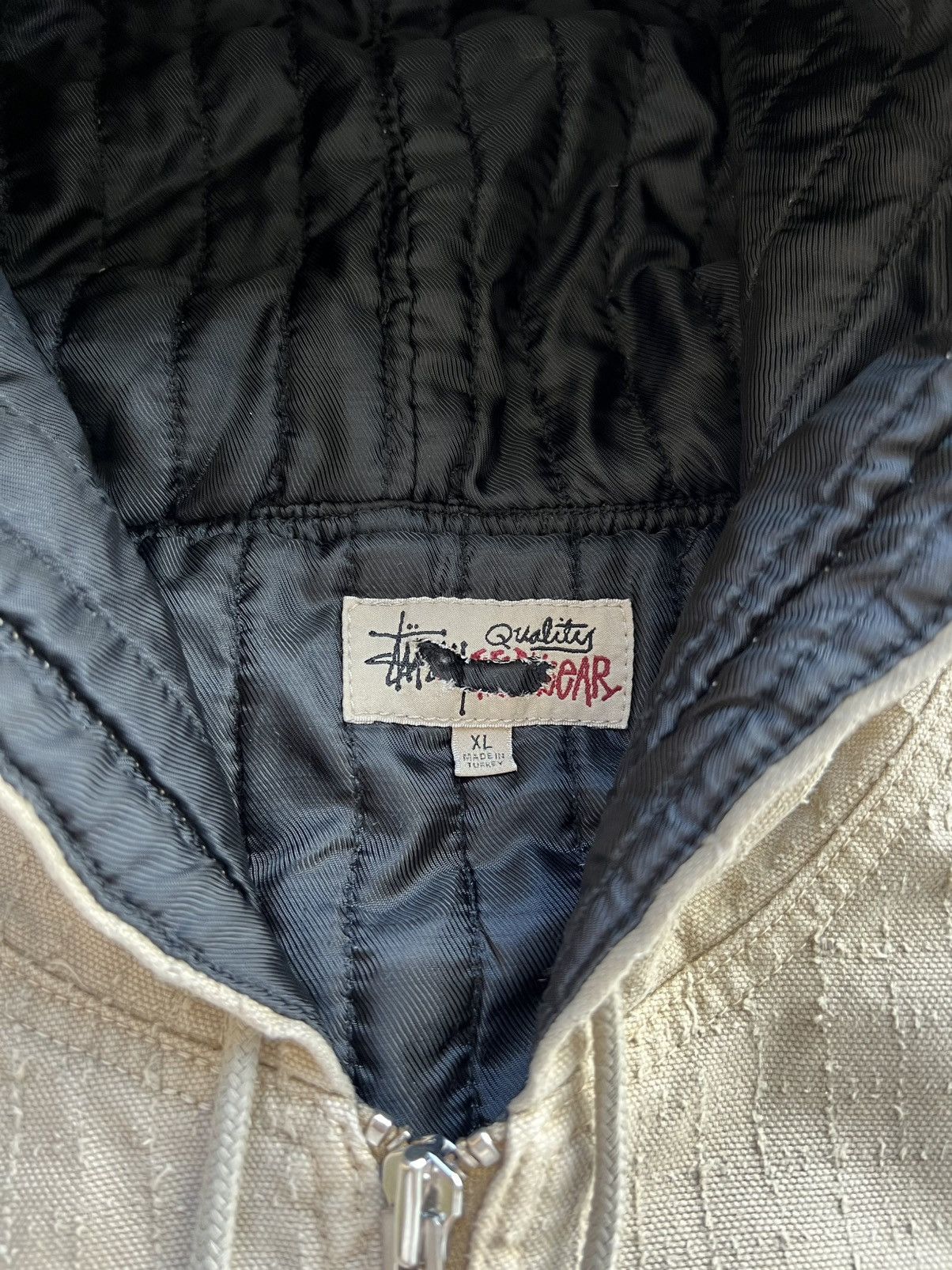 Stussy Stussy Canvas Needlepunch Work Jacket “Khaki” XL Size US XL / EU 56 / 4 - 3 Thumbnail