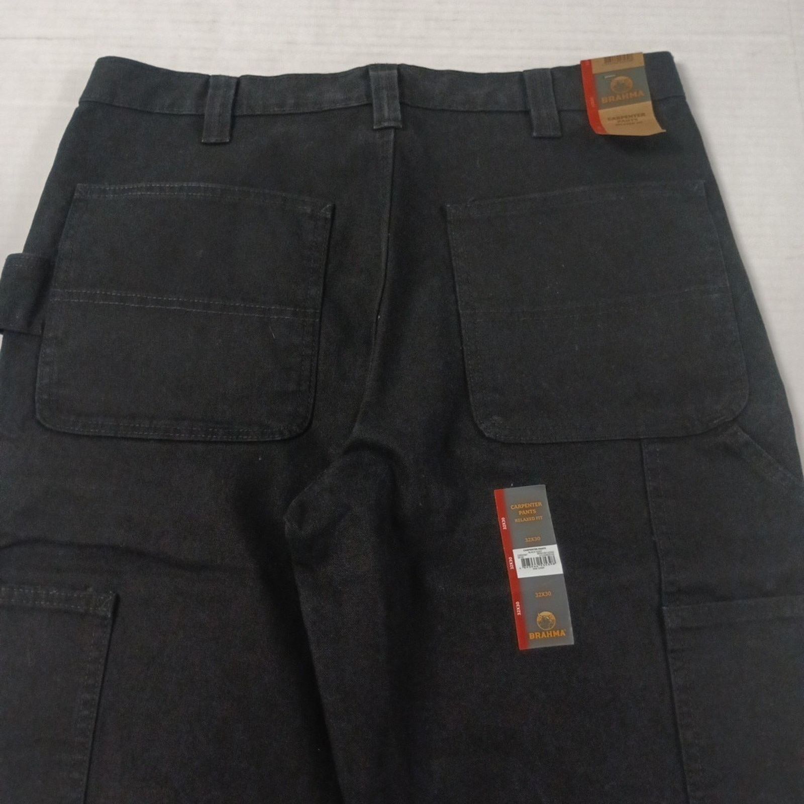 Other Brahma Work Carpenter Pants Men Size 32x30 Black Relaxed Fit Size US 32 / EU 48 - 7 Thumbnail