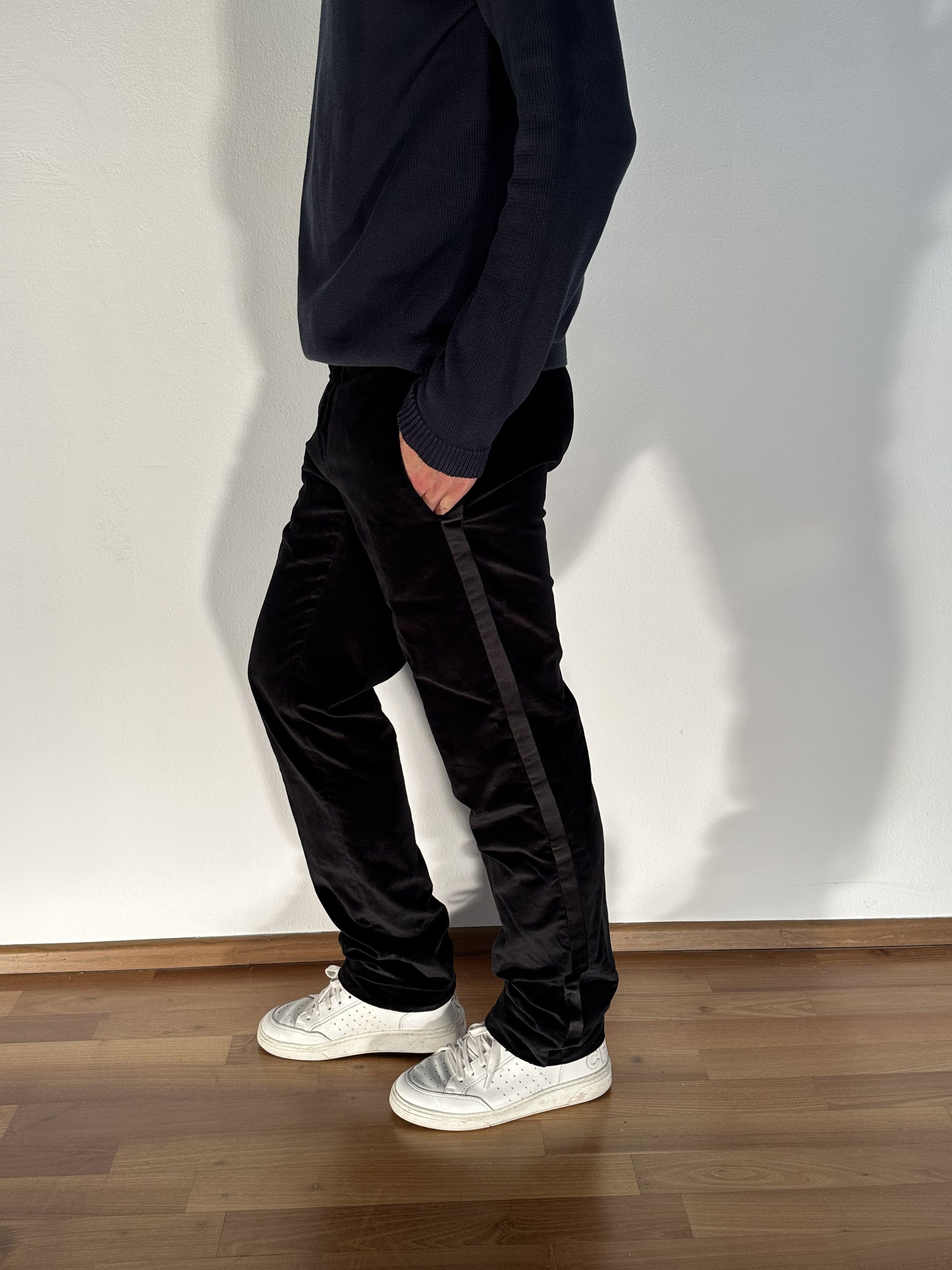 Loewe Velvet Tuxedo Trousers Size US 30 / EU 46 - 1 Thumbnail