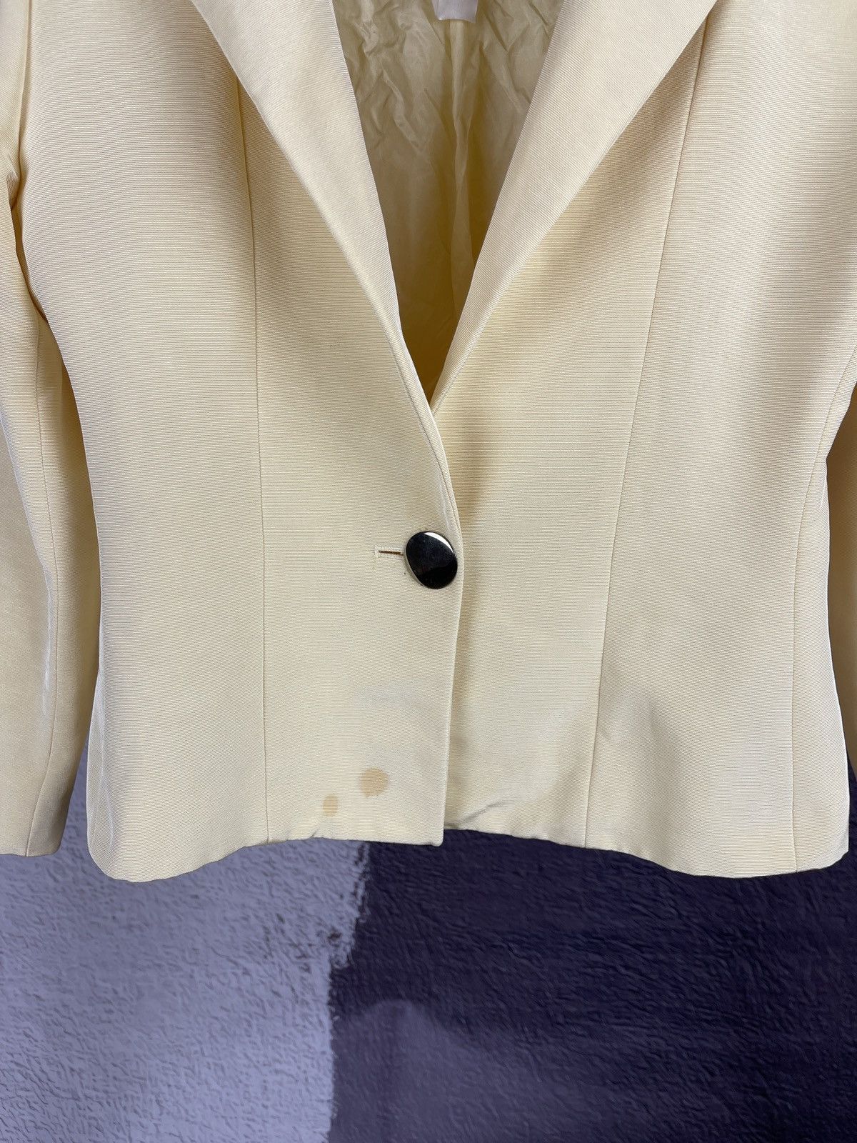 Other Yves Saint Laurent variation vintage made in France blazer Size L / US 10 / IT 46 - 7 Thumbnail