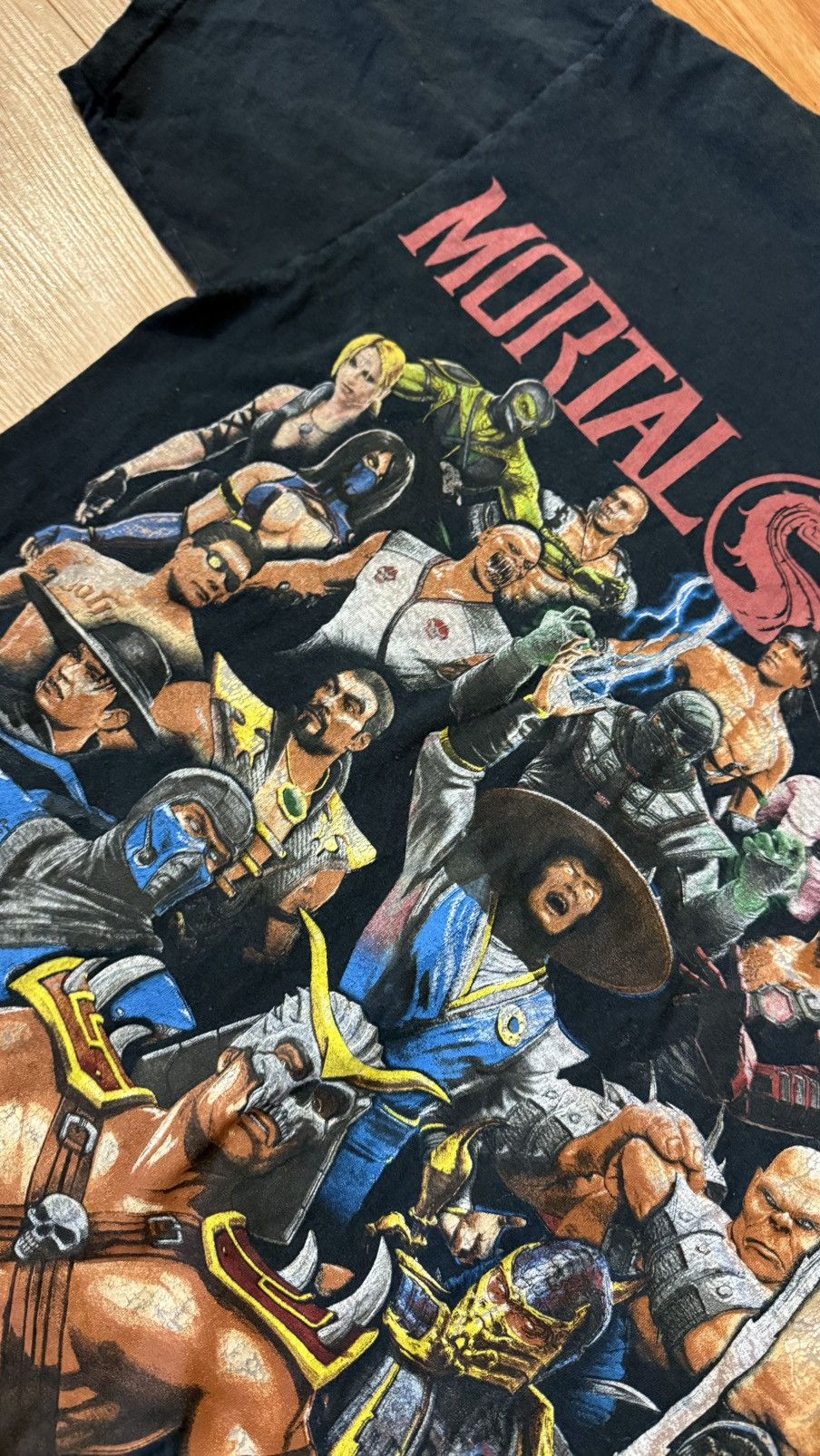 Vintage Vintage Mortal Kombat 3 III 90s All Characters promo tee L Size US L / EU 52-54 / 3 - 5 Thumbnail