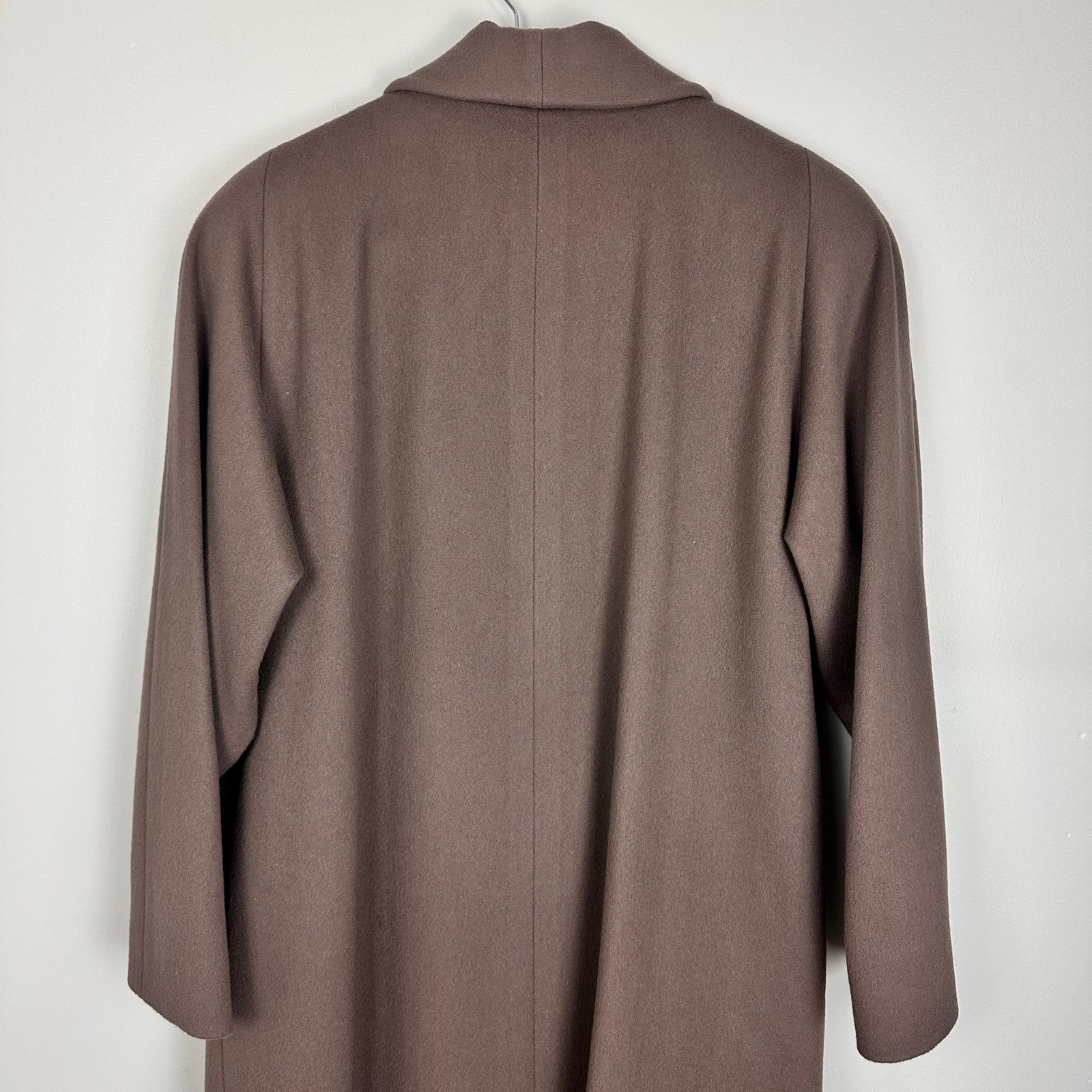 Jones New York Jones NY Union 100% Wool Double Breasted Trench Coat Sz 16 Size XXL / US 16-18 / IT 52-54 - 13 Thumbnail