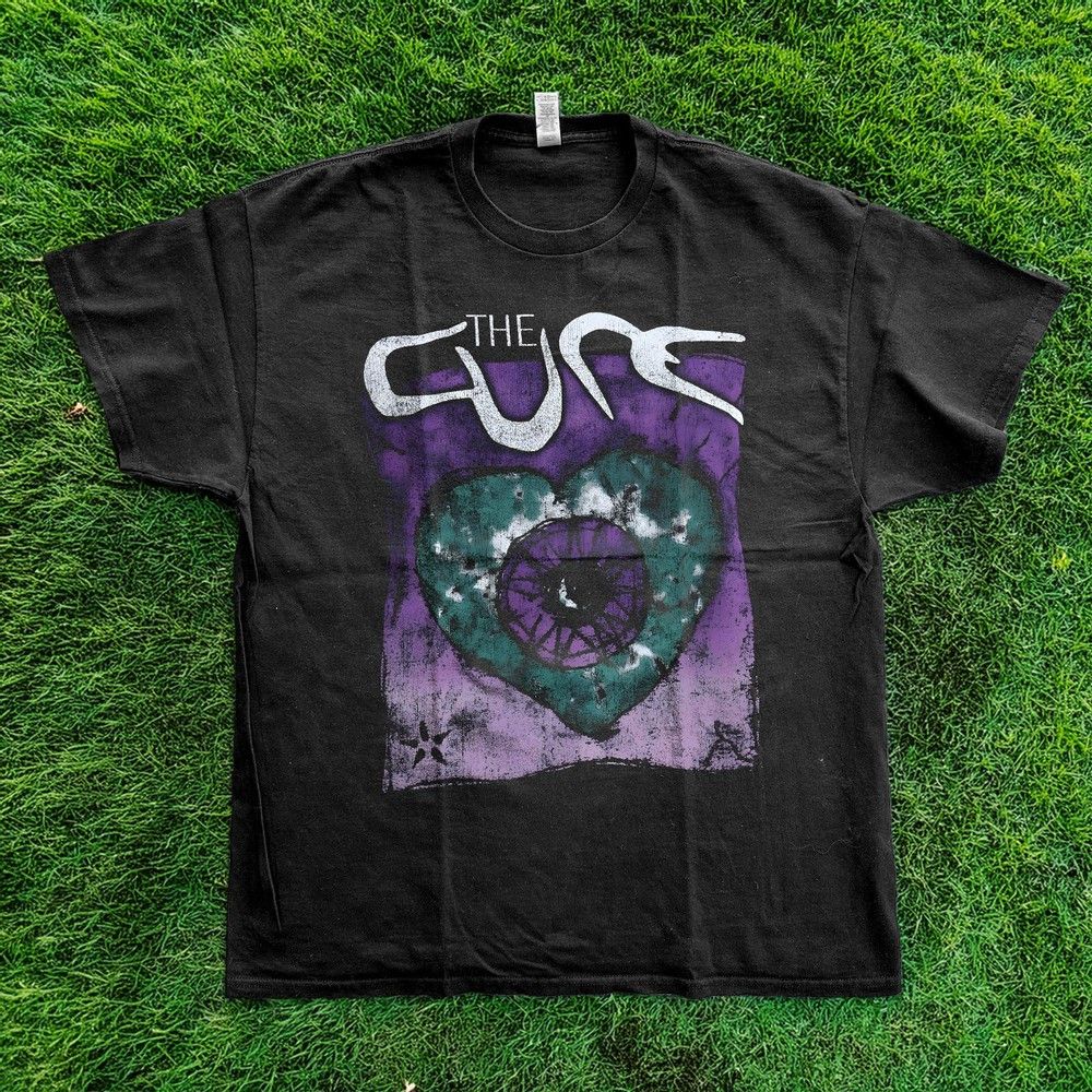 Other The Cure Wish Purpple Unisex Black Cotton T-shirt Size US M / EU 48-50 / 2 - 1 Preview
