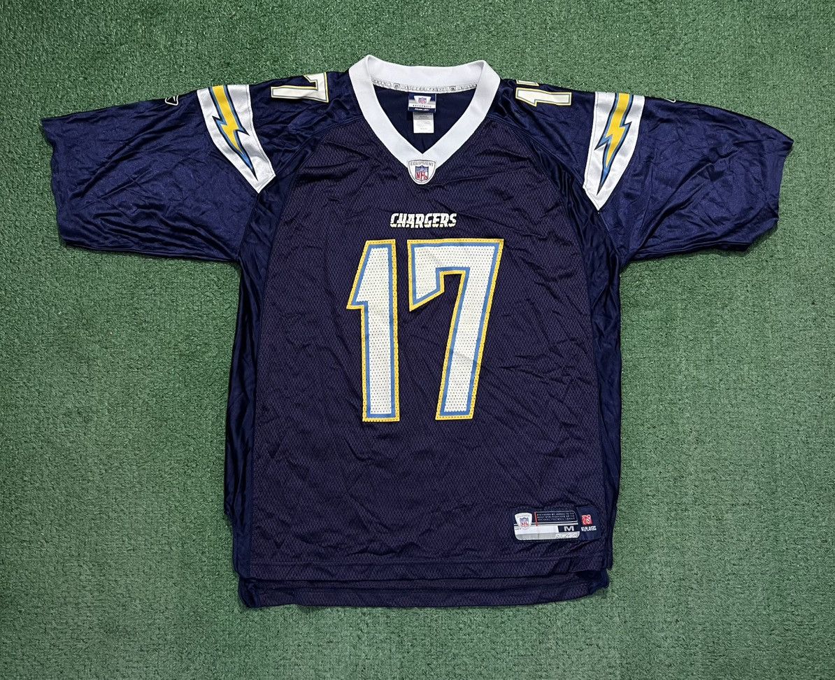 NFL × Reebok × Vintage NFL Jersey Chargers Vintage 2006 Rivers Reebok Size US M / EU 48-50 / 2 - 1 Thumbnail