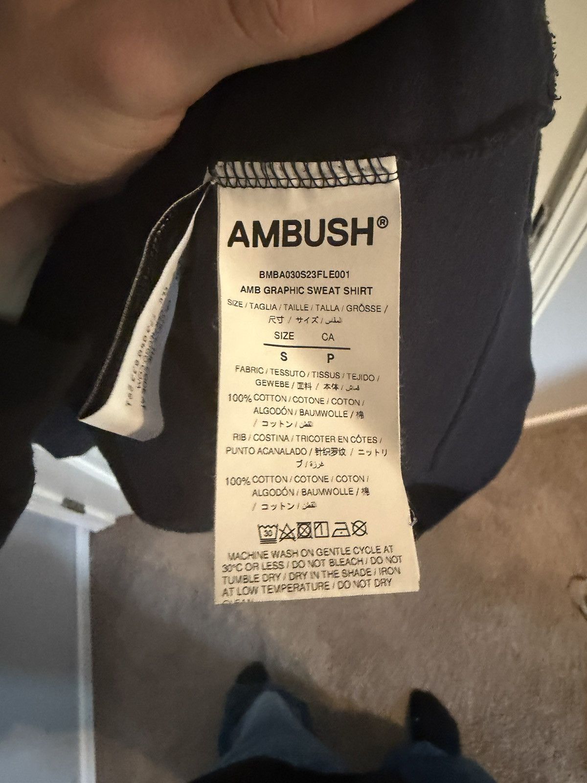 Ambush Design AMBUSH AMB Graphic Sweatshirt Size US S / EU 44-46 / 1 - 5 Thumbnail