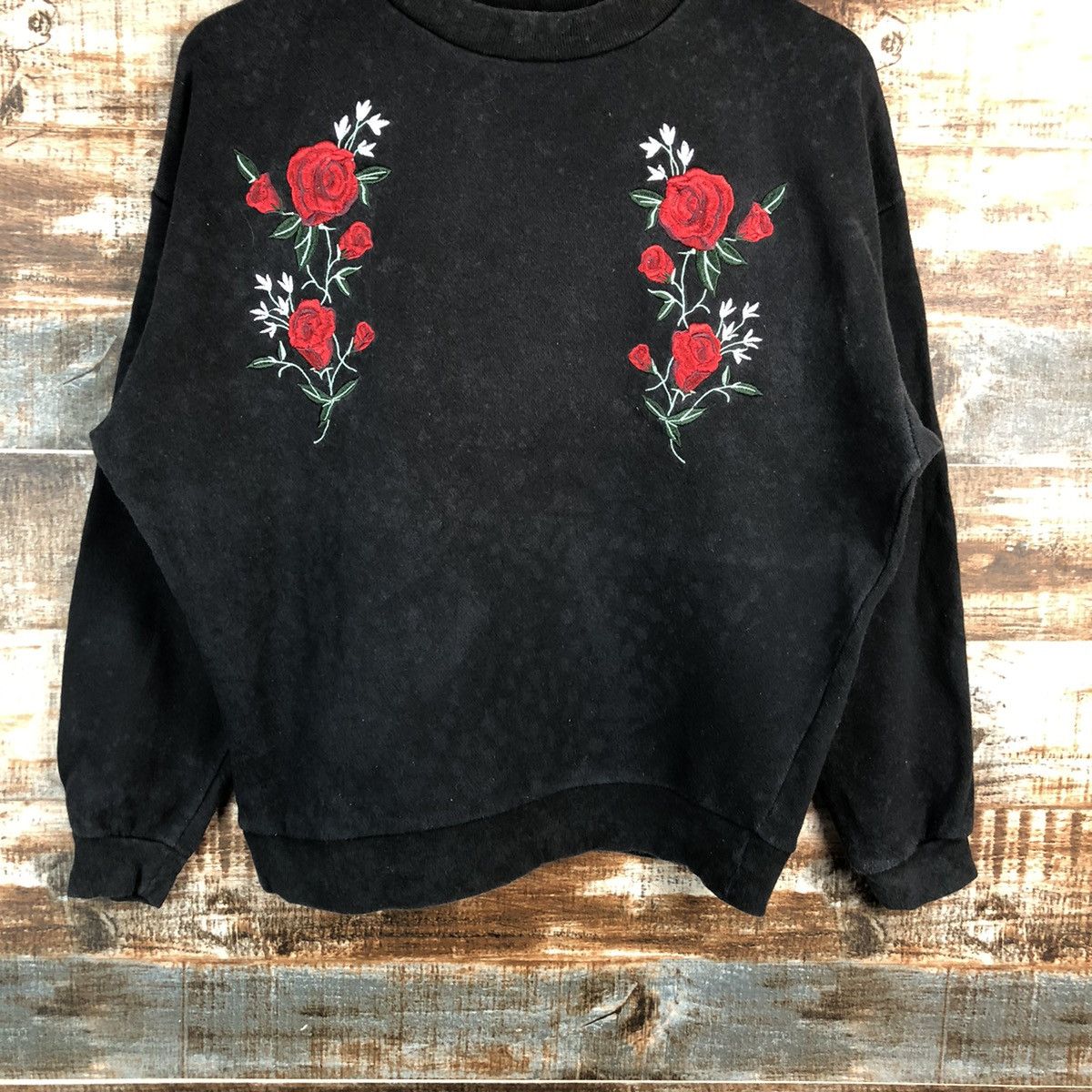 Homespun Knitwear × Japanese Brand Emsexcite Black vintage Knitwear #A2520 Size M / US 6-8 / IT 42-44 - 3 Thumbnail