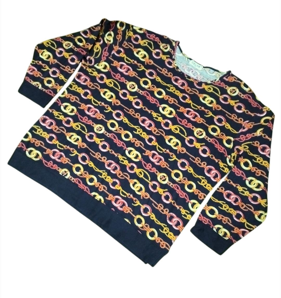 Celine Celine Monogram long sleeve shirt Size M / US 6-8 / IT 42-44 - 1 Thumbnail