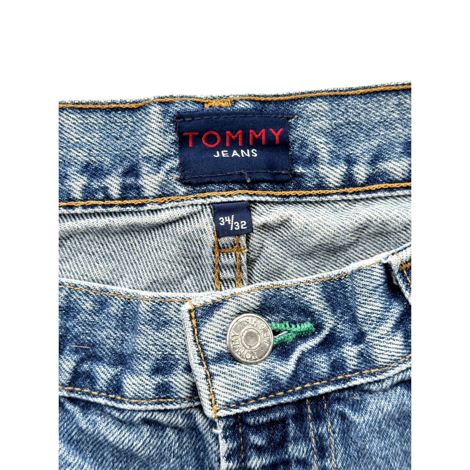 Tommy Hilfiger × Vintage Vintage 1990's Tommy Hilfiger Relaxed Denim Jeans Size US 34 / EU 50 - 4 Thumbnail