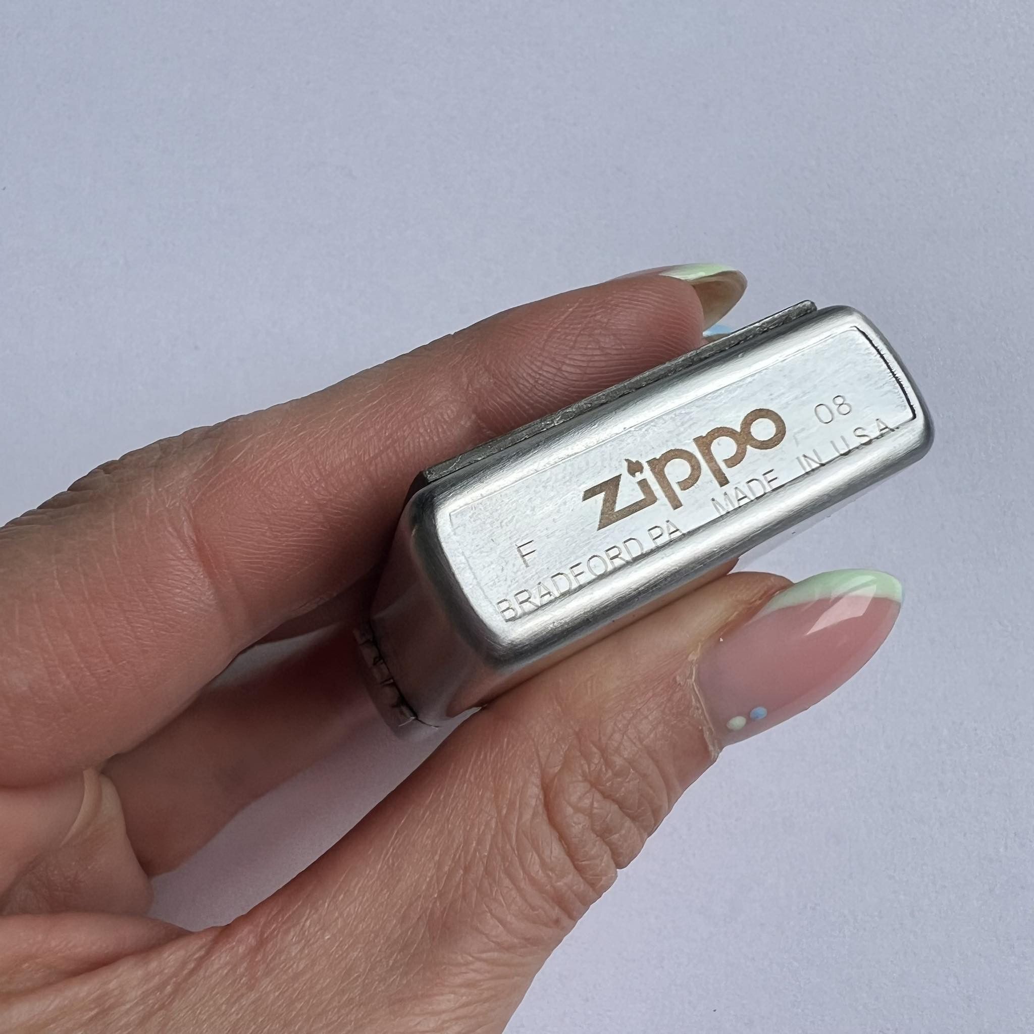 Vintage Zippo Jack Daniel's Lighter in Original Box USA Size ONE SIZE - 2 Thumbnail