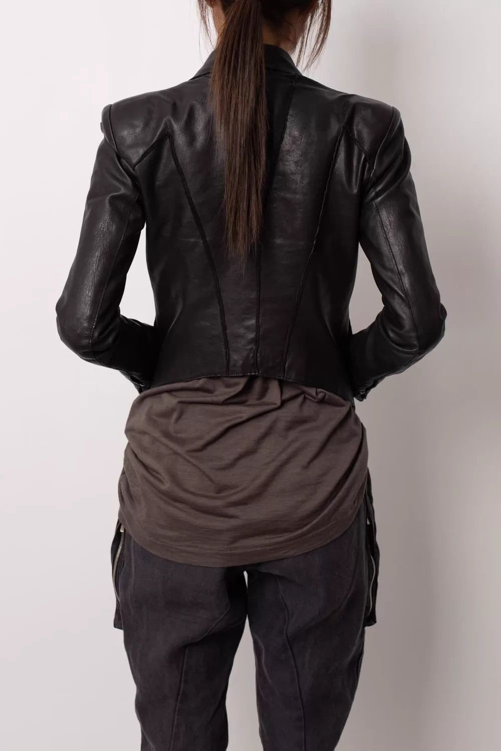 Helmut Lang Helmut Lang Vintage Deconstructed Leather Jacket Unisex 48B Size XL / US 12-14 / IT 48-50 - 3 Thumbnail